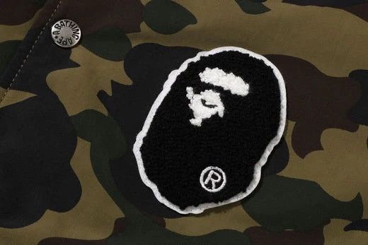 Bape Bape Camo Varsity Jacket Size ONE SIZE - 4 Thumbnail