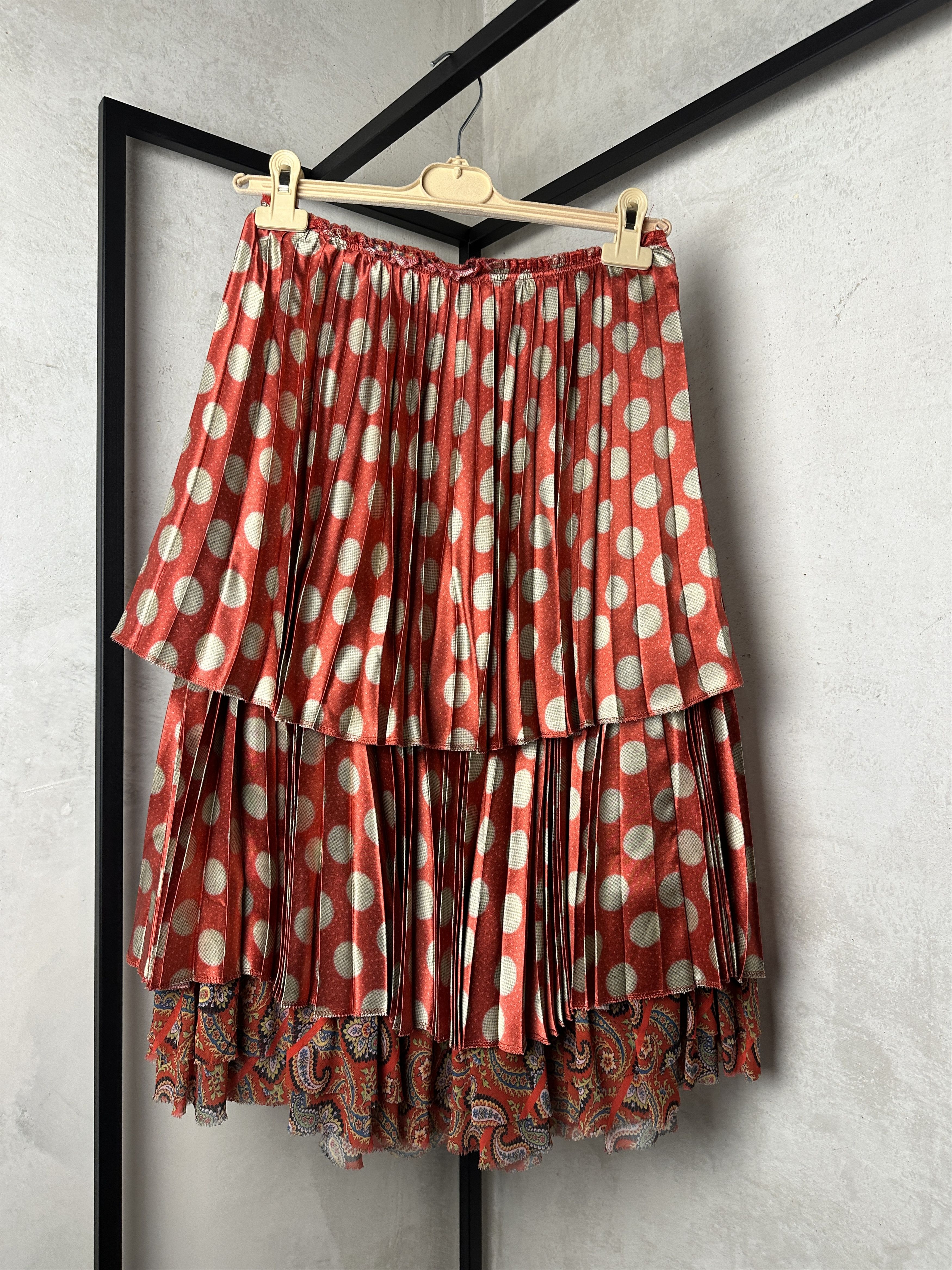 Comme des Garcons Comme des Garcons Paisley Layered Dot Skirt Size 27" / US 4 / IT 40 - 3 Thumbnail