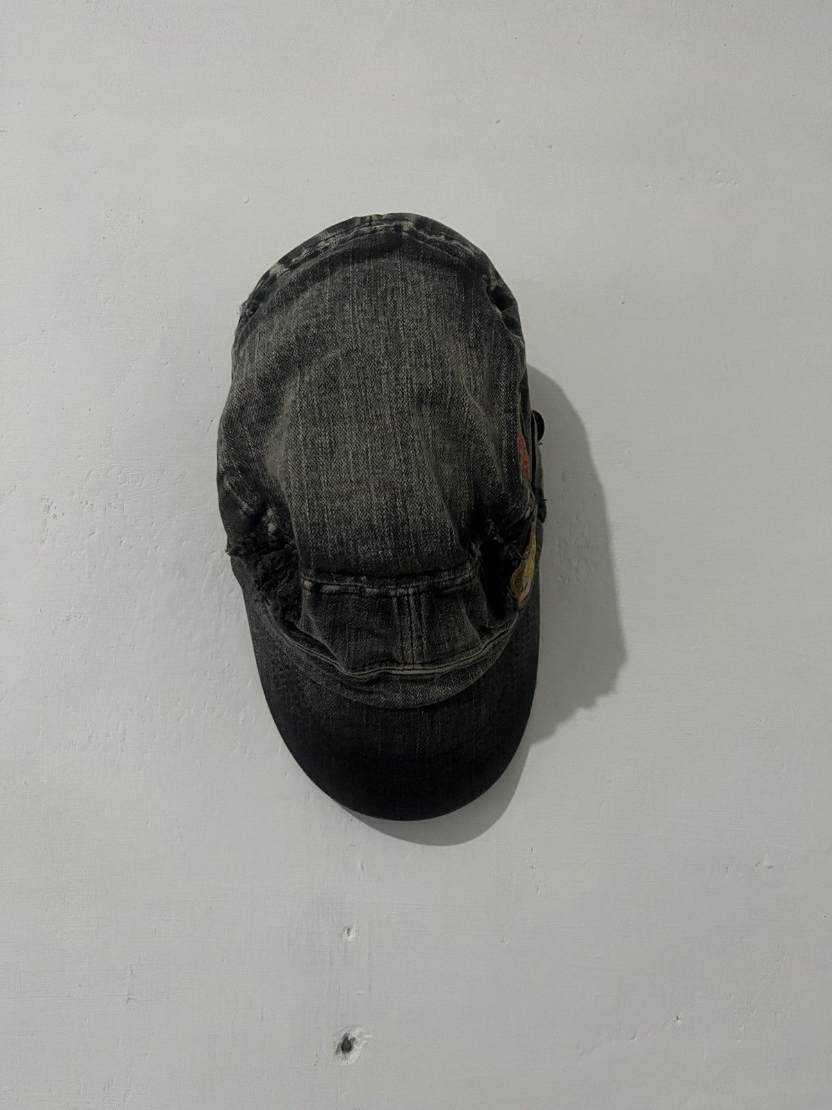 Japanese Brand Vintage Japanese Style Denim Hat Cap Nicole Size ONE SIZE - 7 Thumbnail