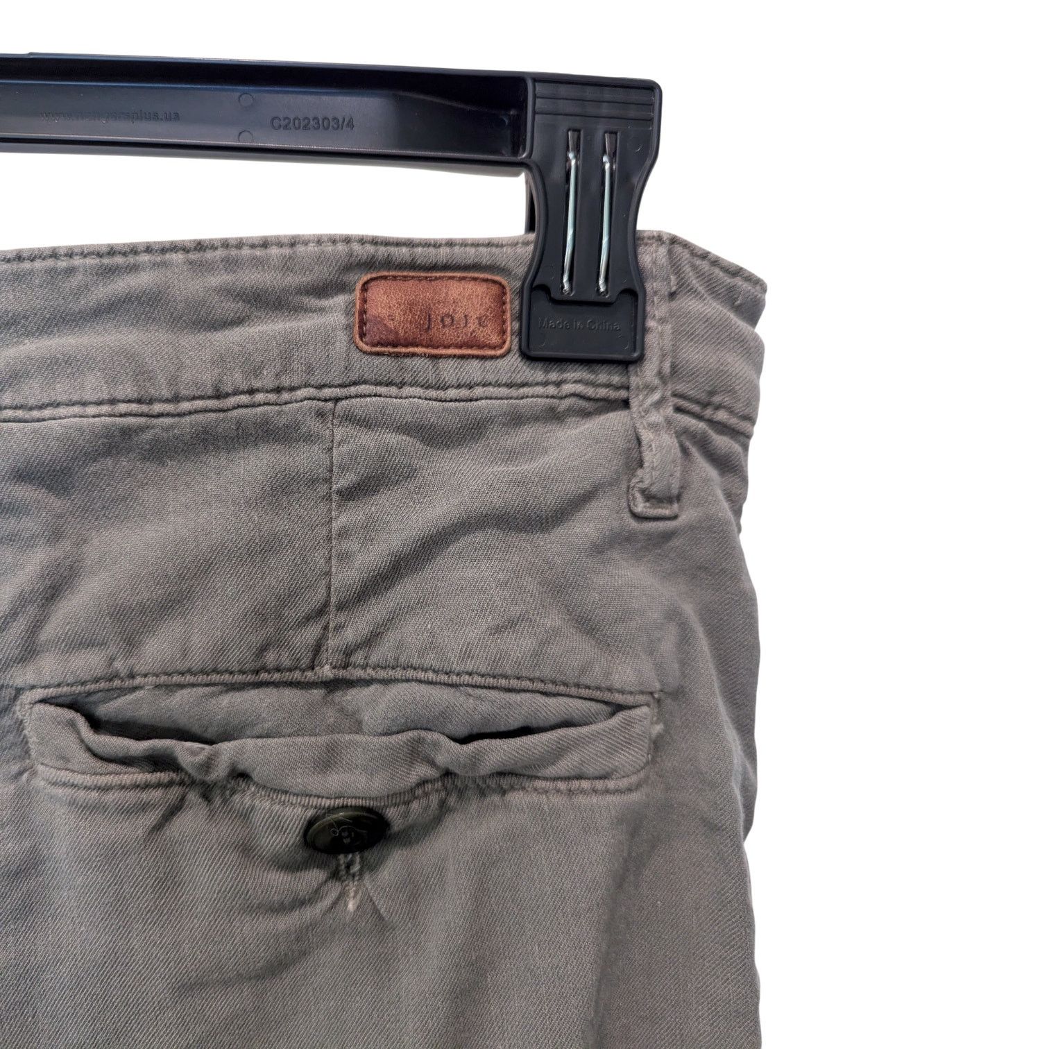 Joie Joie Military Green Dolorita Midi Linen Ankle Zip Pants 30 Size 30" / US 8 / IT 44 - 7 Thumbnail