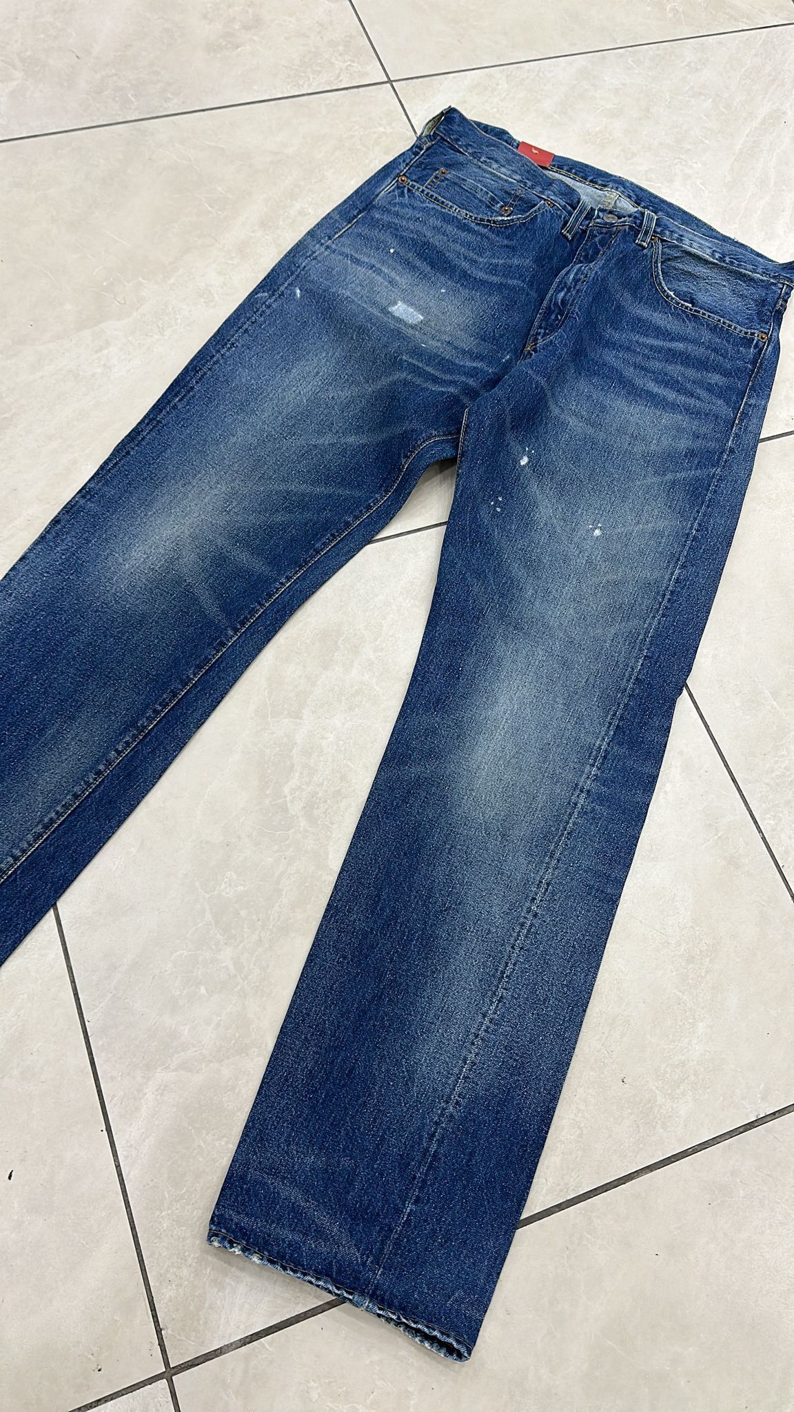 Levi's Vintage Clothing LVC Levi's Vintage Clothing 1954 501XX BigE Selvedge Jeans Size US 34 / EU 50 - 2 Thumbnail