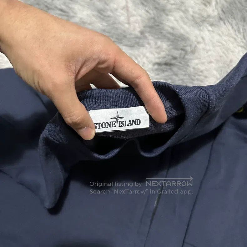 Stone Island Stone Island Round neck sweater pocket dark blue XL code Size US XL / EU 56 / 4 - 3 Thumbnail