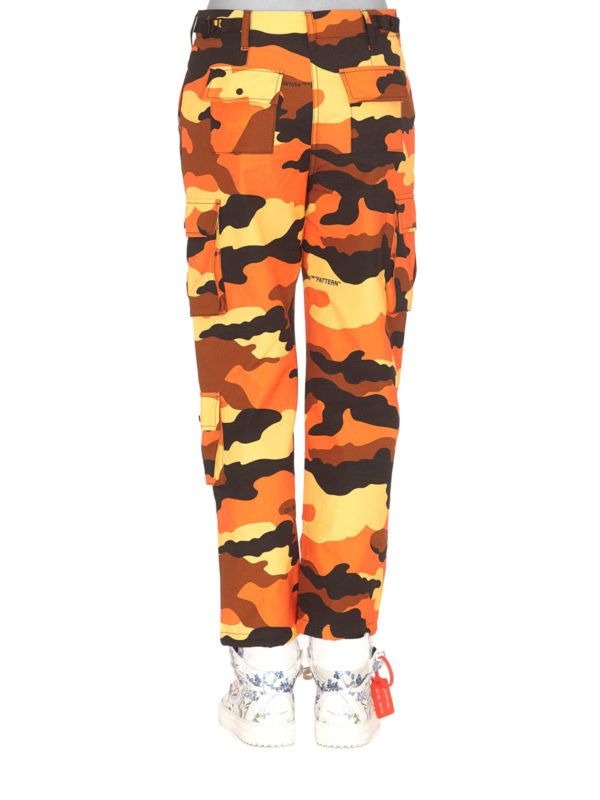 Off-White o1y1225 Cargo Casual Pant in Multicolor Size 28" / US 6 / IT 42 - 5 Thumbnail