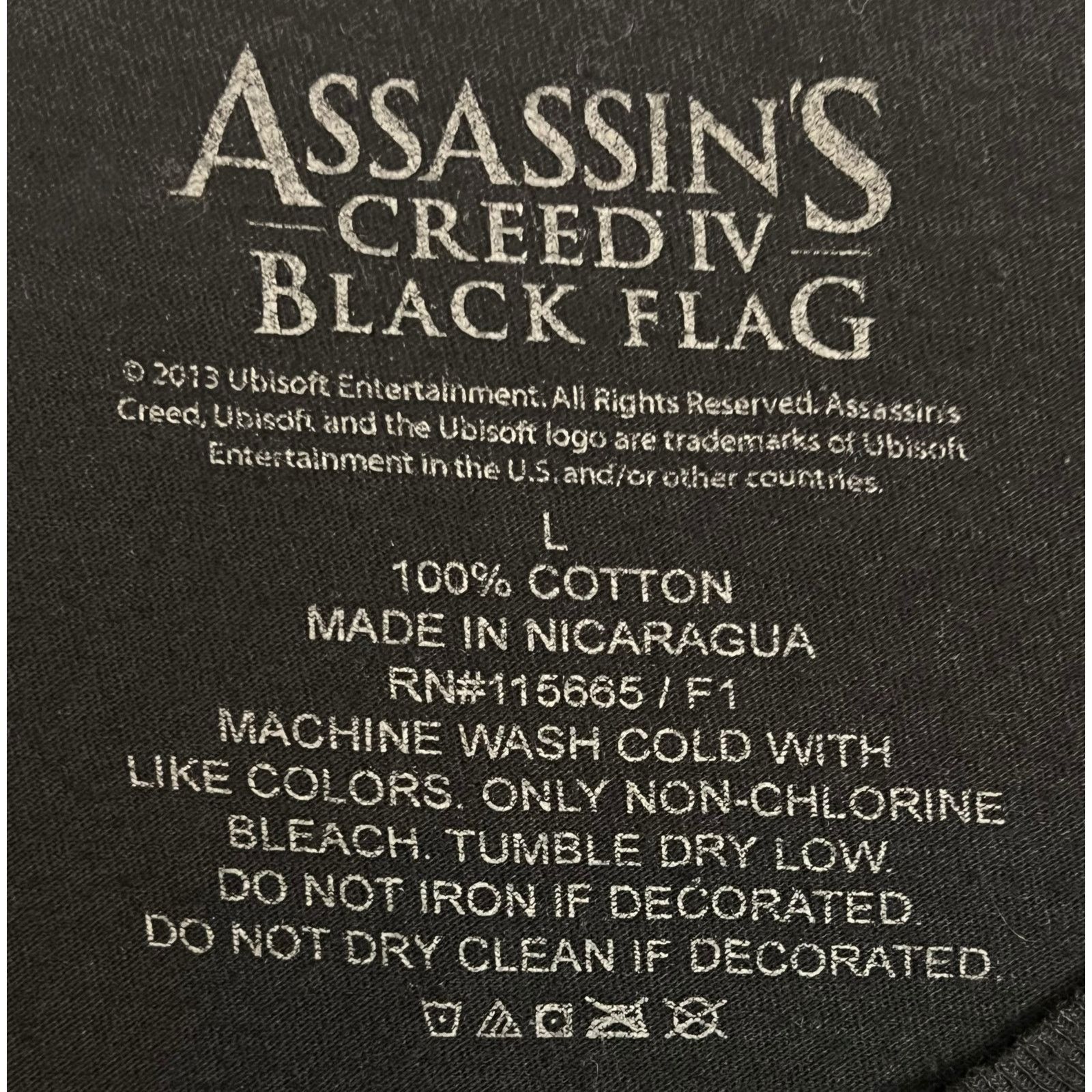 Other Assassin’s Creed IV: Black Flag Pirate T-Shirt - Size Large Size US L / EU 52-54 / 3 - 3 Thumbnail