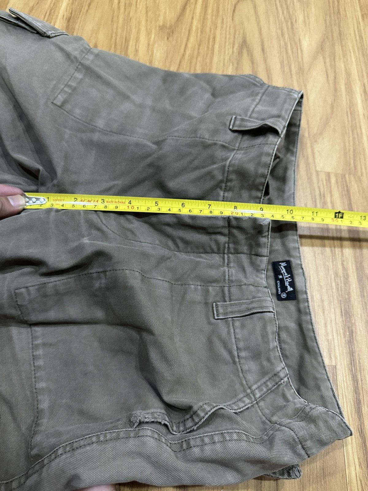 Margaret Howell Margaret Howell England Cargo Multipocket Heavy Cotton Pants Size US 28 / EU 44 - 16 Thumbnail