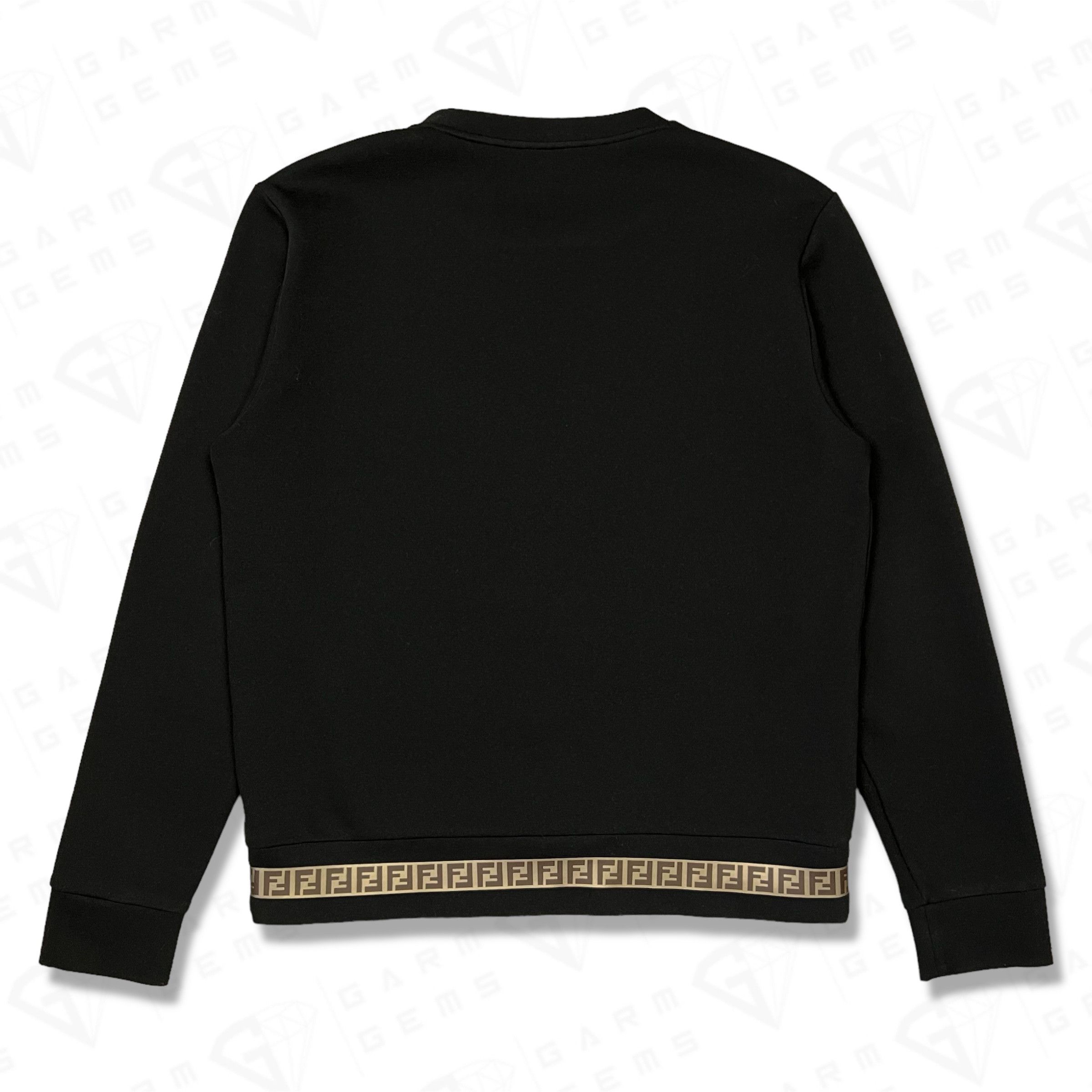 Fendi Fendi Contrast FF Trim Sweatshirt Size US M / EU 48-50 / 2 - 2 Thumbnail