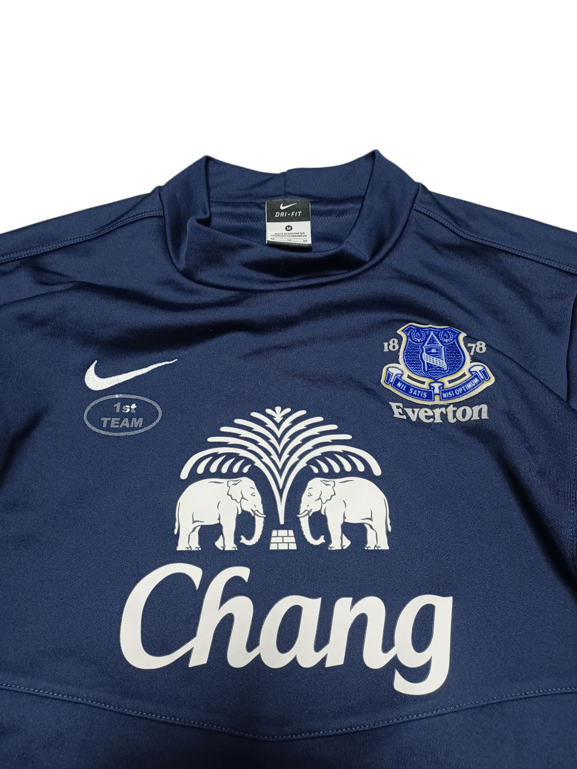 Nike NIKE EVERTON CHANG VINTAGE 2012 TRAINING SOCCER SWEATSHIRT Size US M / EU 48-50 / 2 - 2 Thumbnail