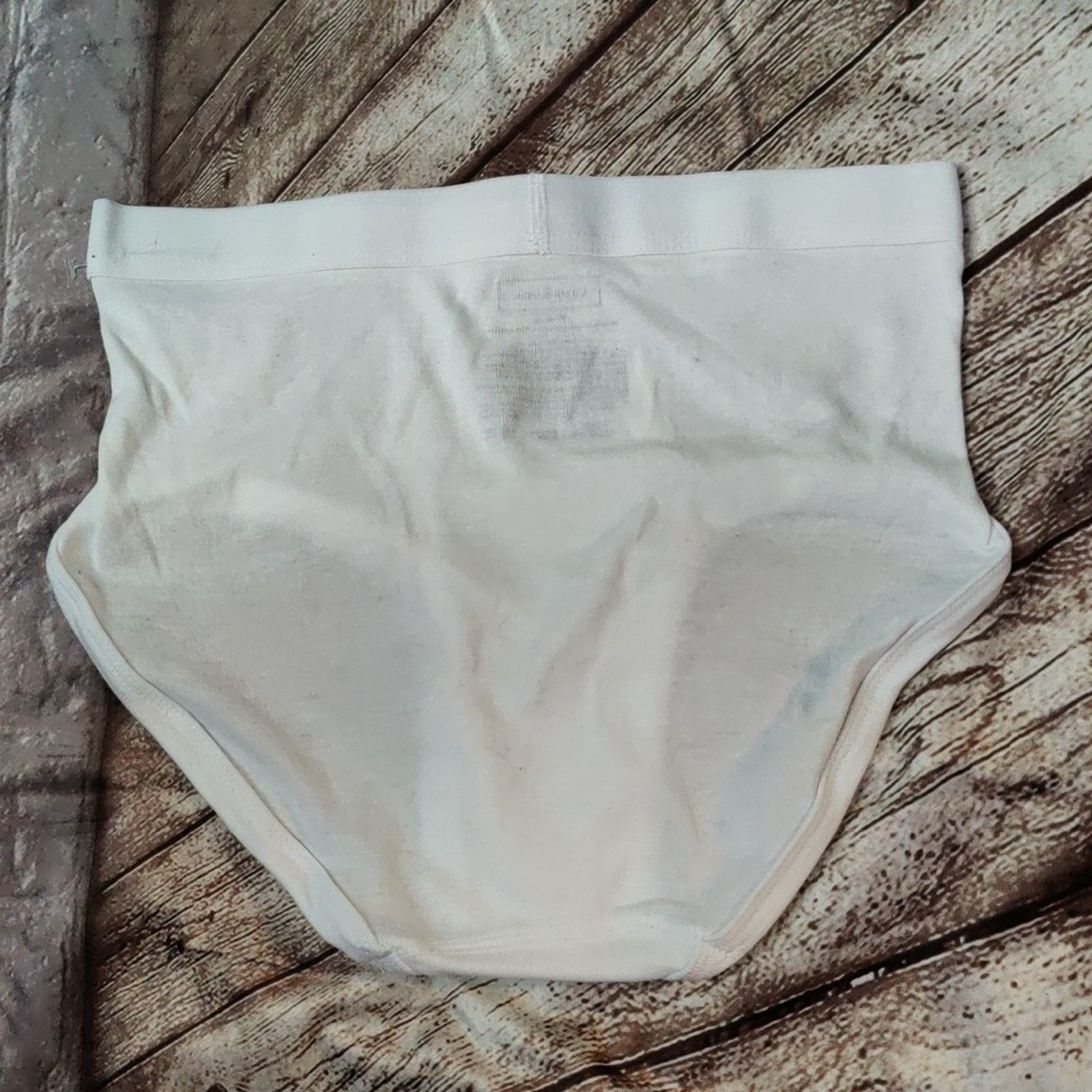 Club Room Club Room White Underwear Elastic Band Briefs M NEW Size ONE SIZE - 2 Thumbnail
