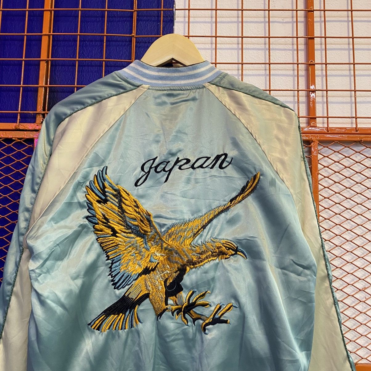 Japanese Brand Vintage Sukajan Souvenir Jacket Reversible Velvet Rare❗️ Size US M / EU 48-50 / 2 - 2 Thumbnail