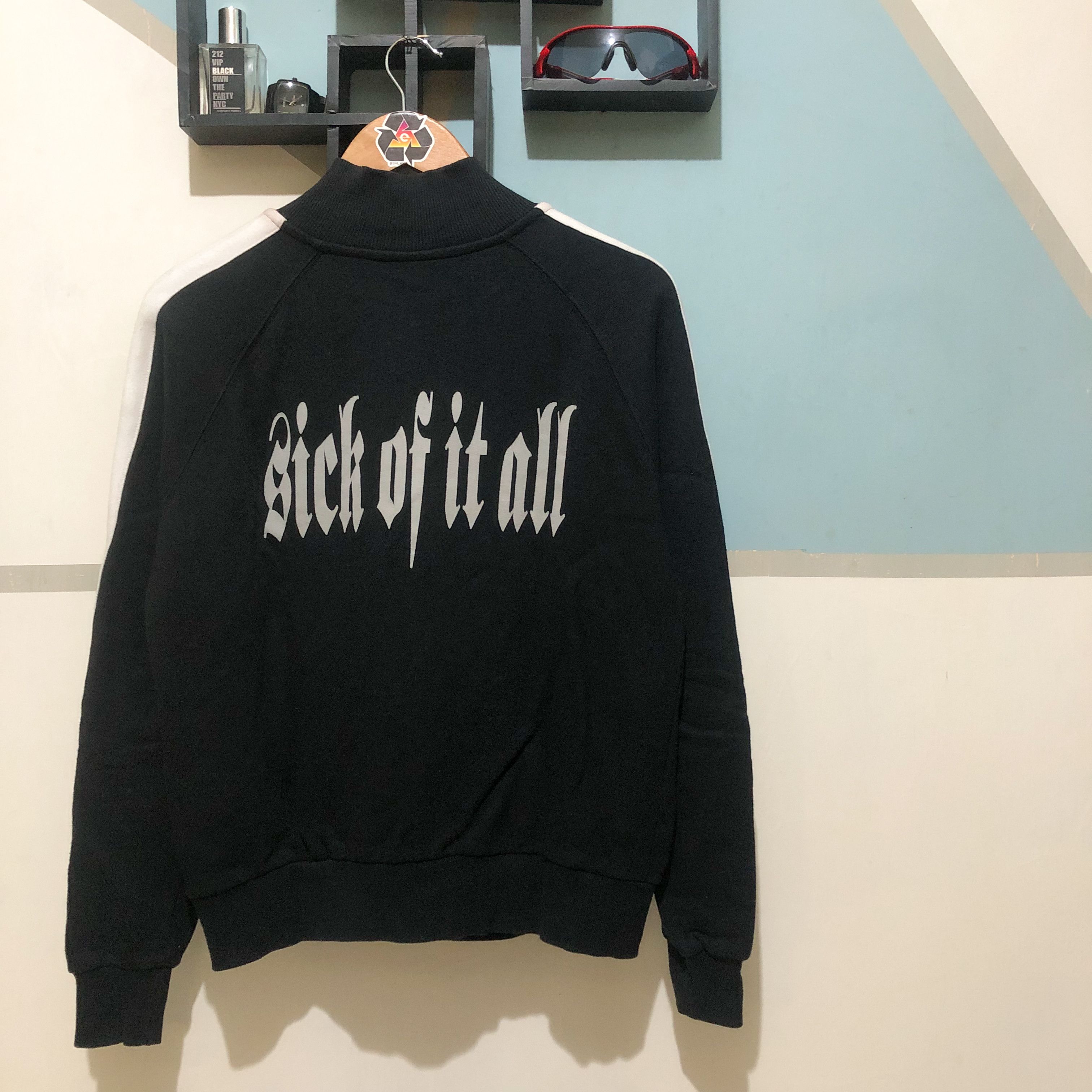 Band Tees SICK🔥Vintage Sick Of It All Track Jacket RARE OG Size US M / EU 48-50 / 2 - 12 Thumbnail