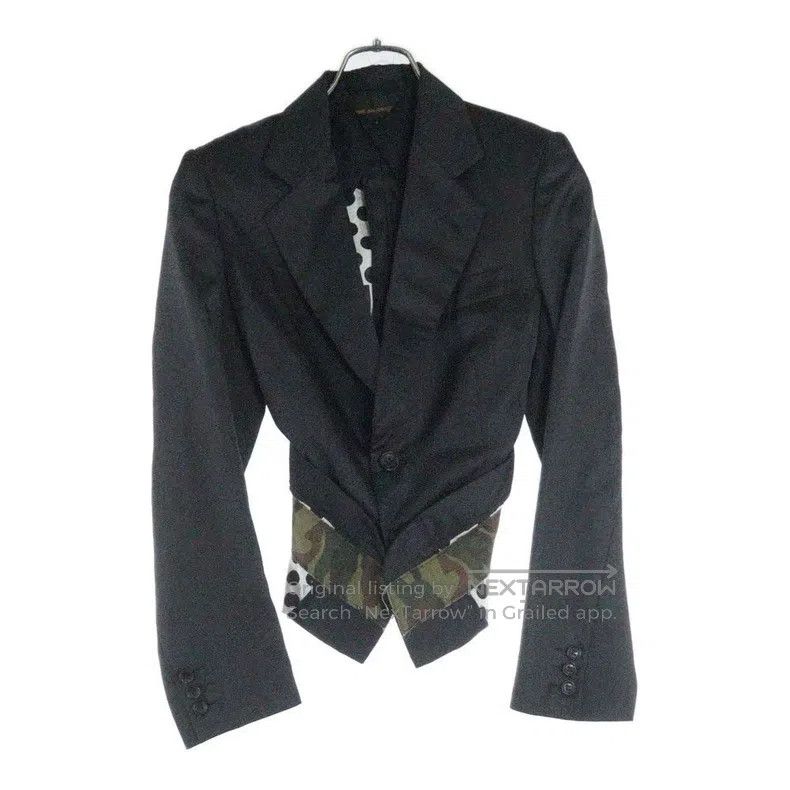 Comme des Garcons Comme Des Garcons Black Patchwork Design Top Size S / US 4 / IT 40 - 1 Thumbnail