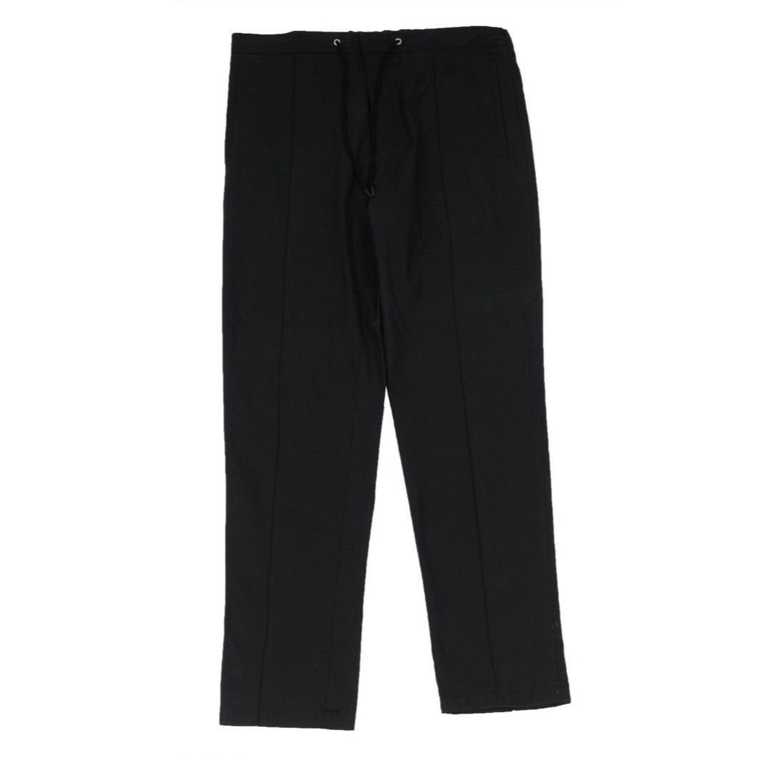 image of Kenzo Track Pants Black Drawstring Trousers, Men's (Size 34)