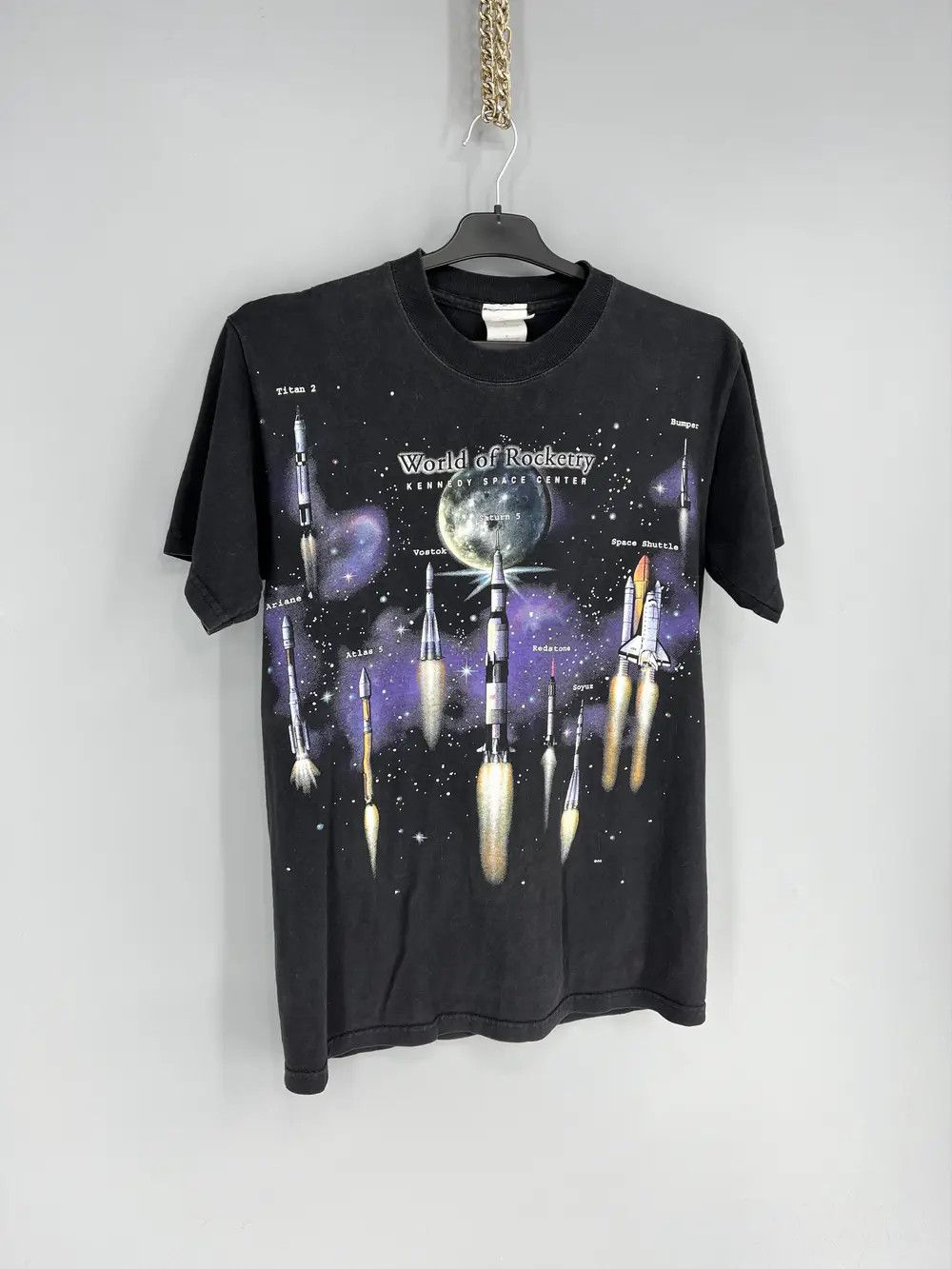 Vintage Vintage Art Unlimited NASA Space World of Rocketry Size US S / EU 44-46 / 1 - 3 Thumbnail