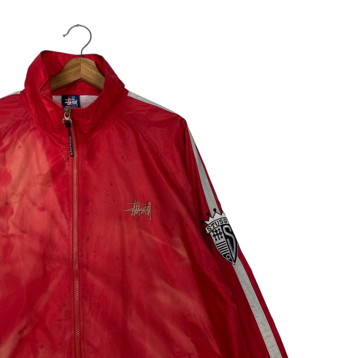 Stussy Vintage 90s stussy windbreaker Size US L / EU 52-54 / 3 - 5 Thumbnail