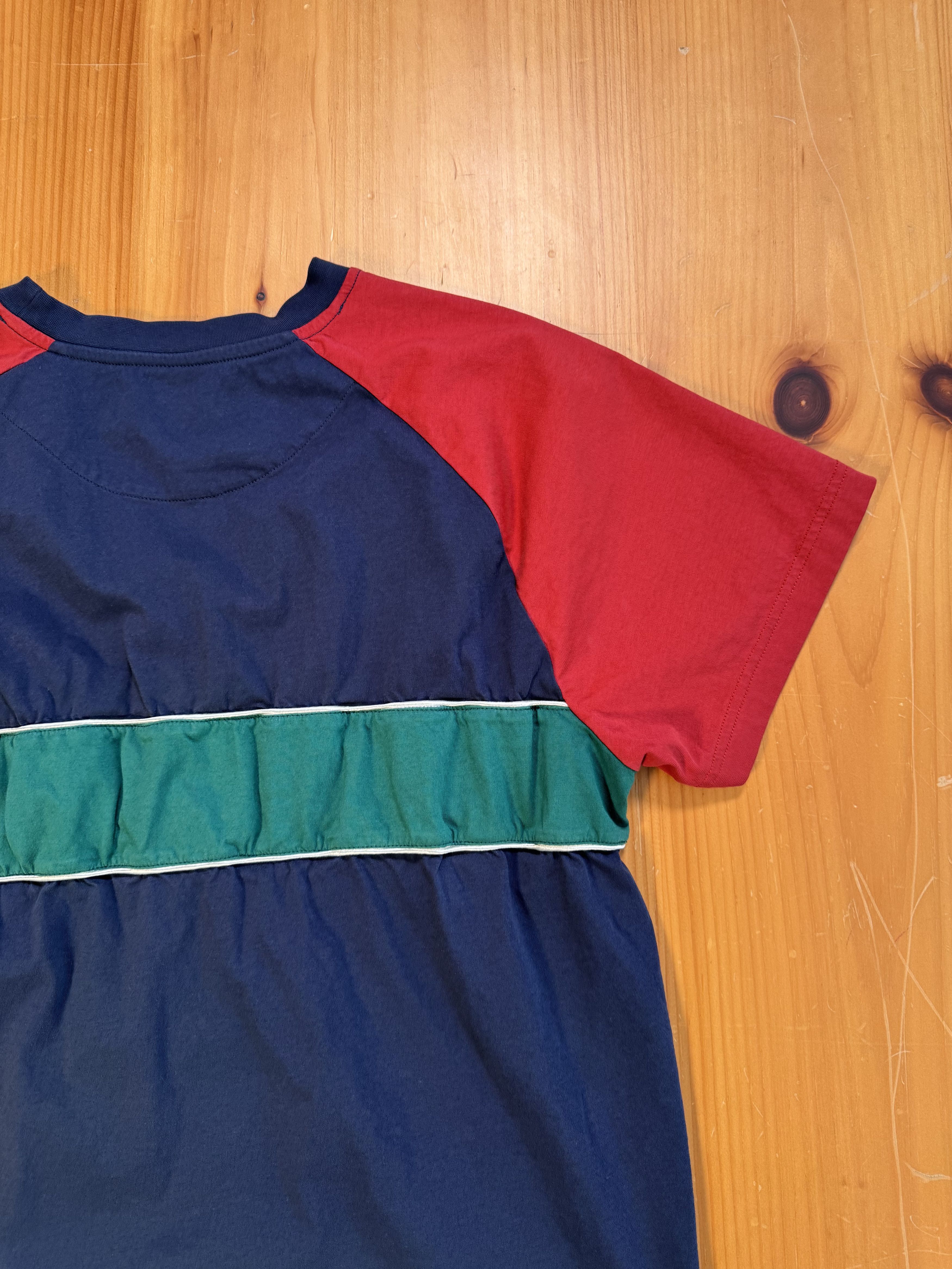Wales Bonner Wales Bonner FW 20 STRIPE PIPING T SHIRT Size US L / EU 52-54 / 3 - 10 Thumbnail