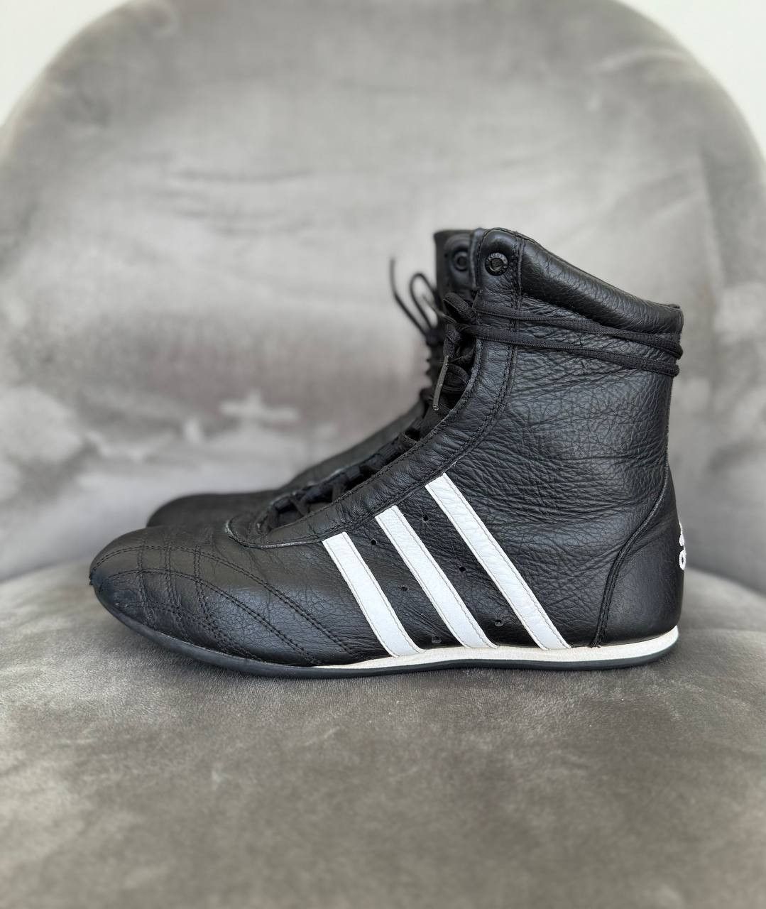 Adidas Adidas Prajna 05/03 Leather Vintage Boxing wrestling Boots Size US 6.5 / IT 36.5 - 5 Thumbnail