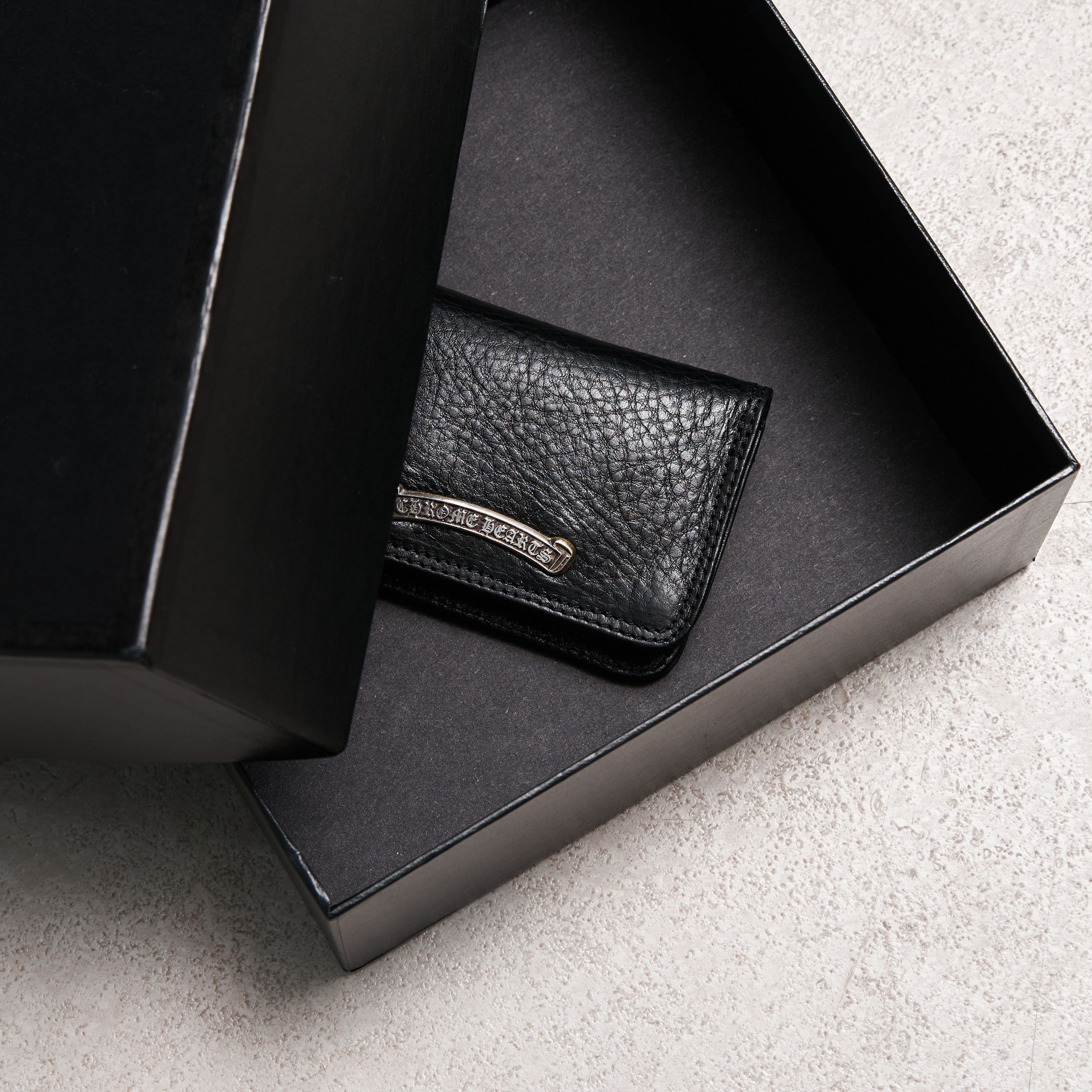 Chrome Hearts CHROME HEARTS Card Case Wallet BLACK Size ONE SIZE - 3 Thumbnail