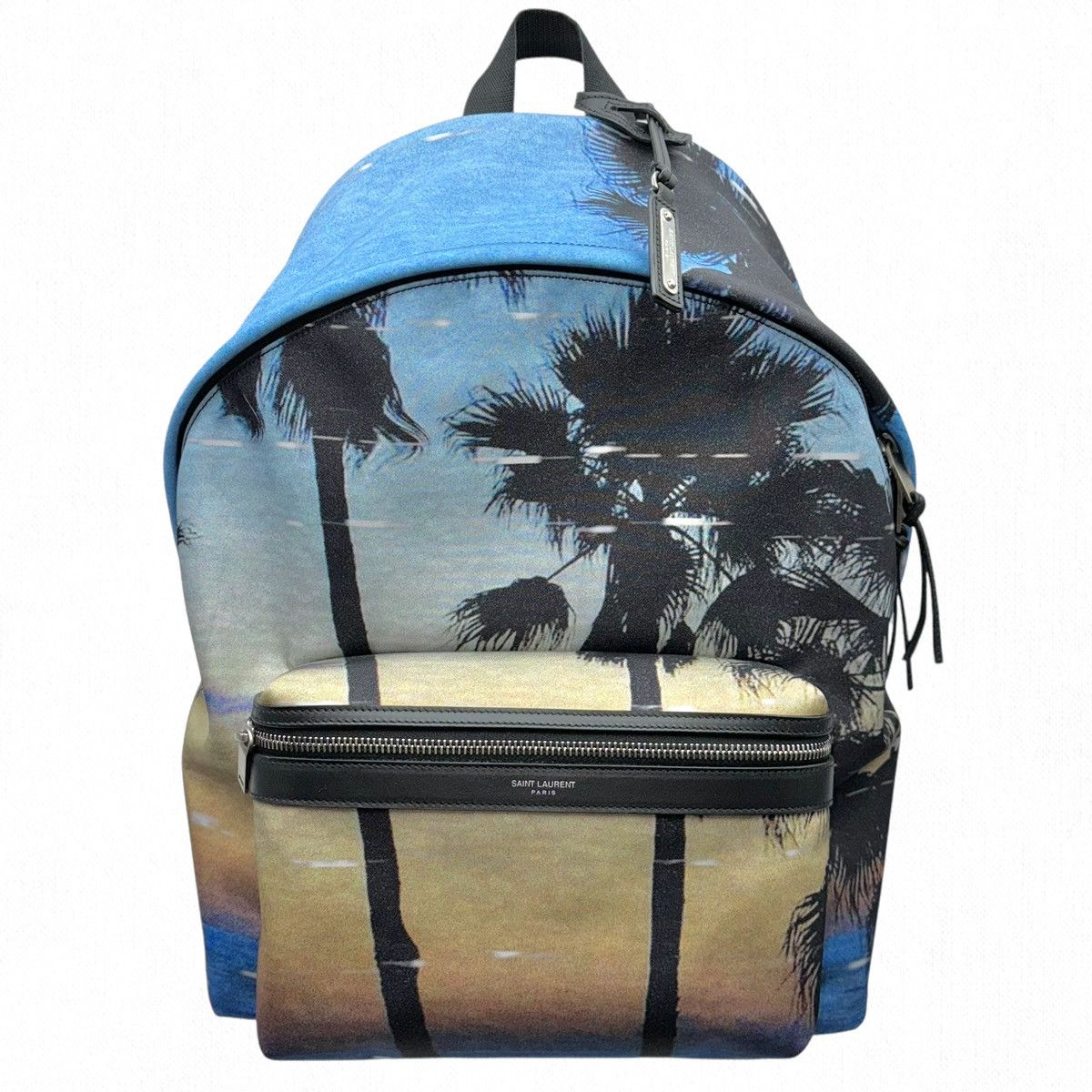Saint Laurent Paris Palm Tree Backpack | Grailed