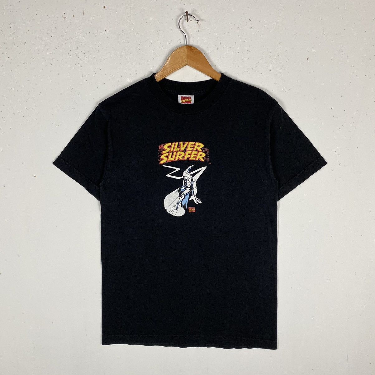 Marvel Comics × Vintage VINTAGE 00's MARVEL COMICS THE SILVER SURFER TEE Size US S / EU 44-46 / 1 - 2 Thumbnail