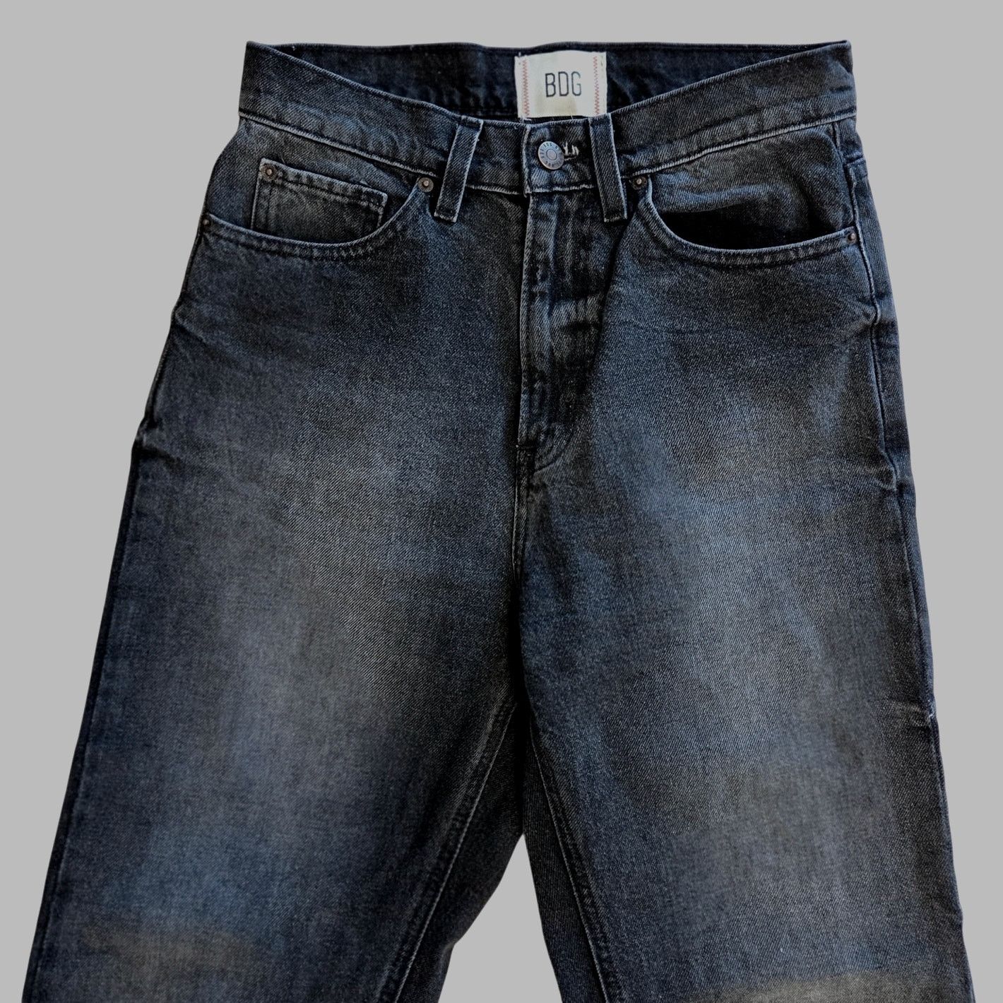 Bdg BDG Urban Outfitters Cowboy Jeans Black Denim - Size 27 Size 27" / US 4 / IT 40 - 2 Thumbnail