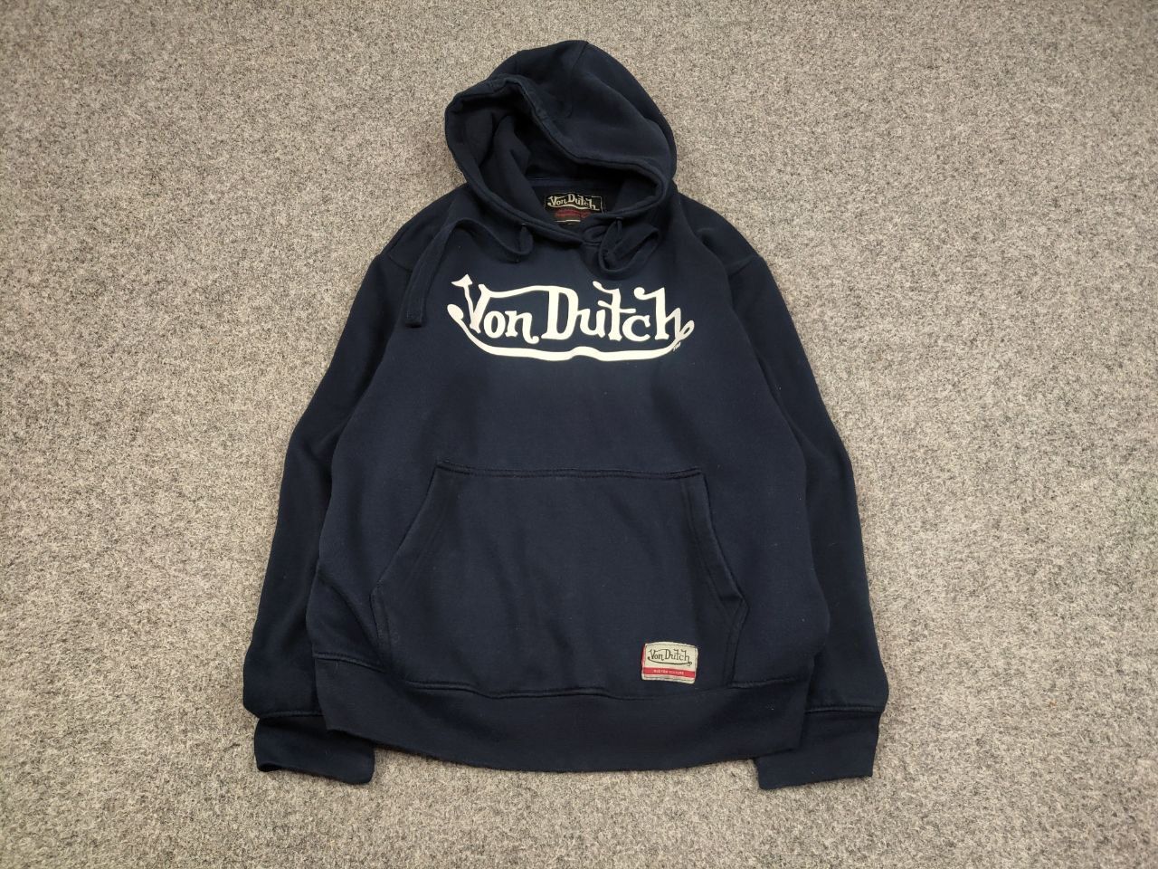 Vintage Vintage Von Dutch logo Blue Hoodie Y2K Style Size US S / EU 44-46 / 1 - 2 Thumbnail