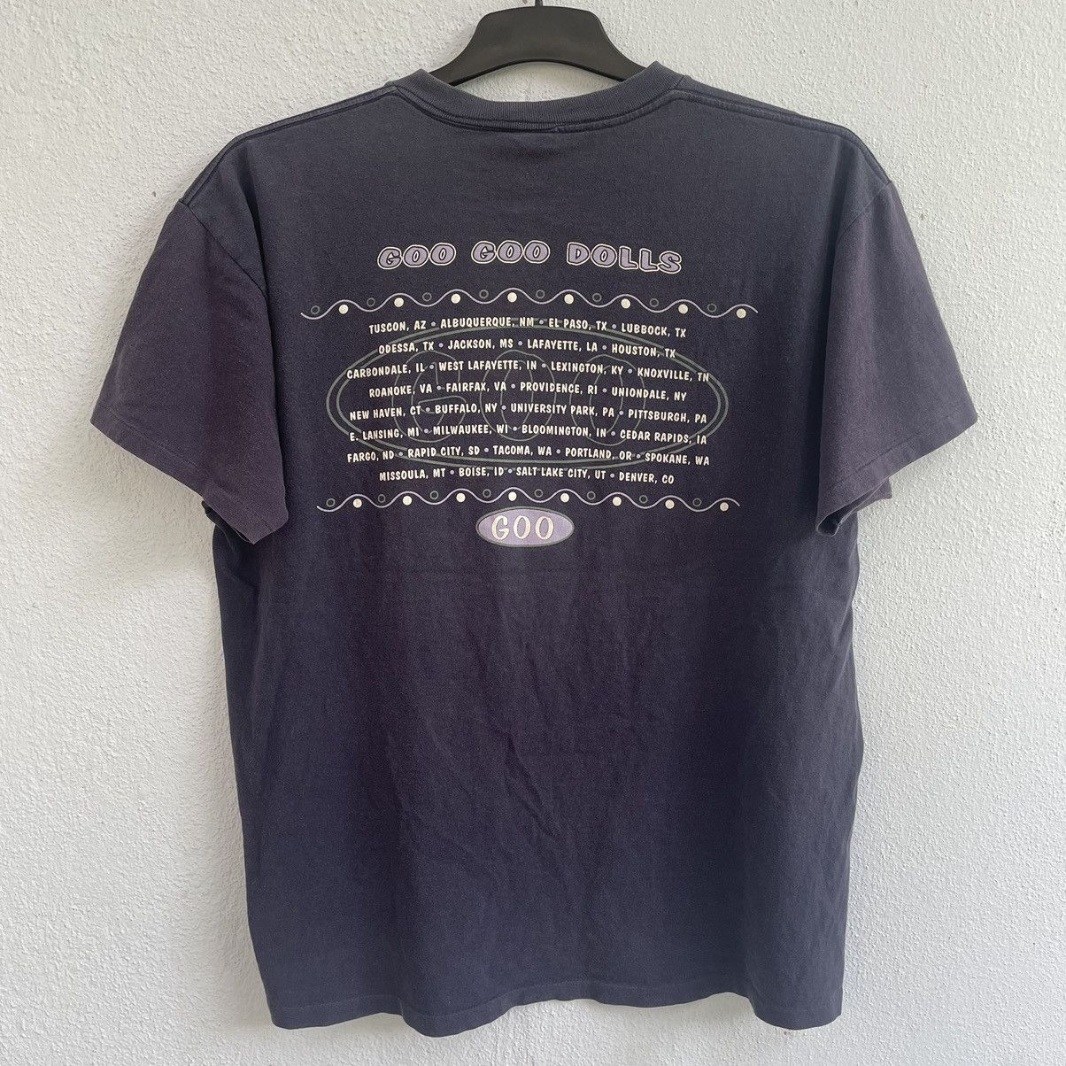 Band Tees × Vintage Vintage 1995 goo goo dolls tour tshirt Size US XL / EU 56 / 4 - 8 Thumbnail