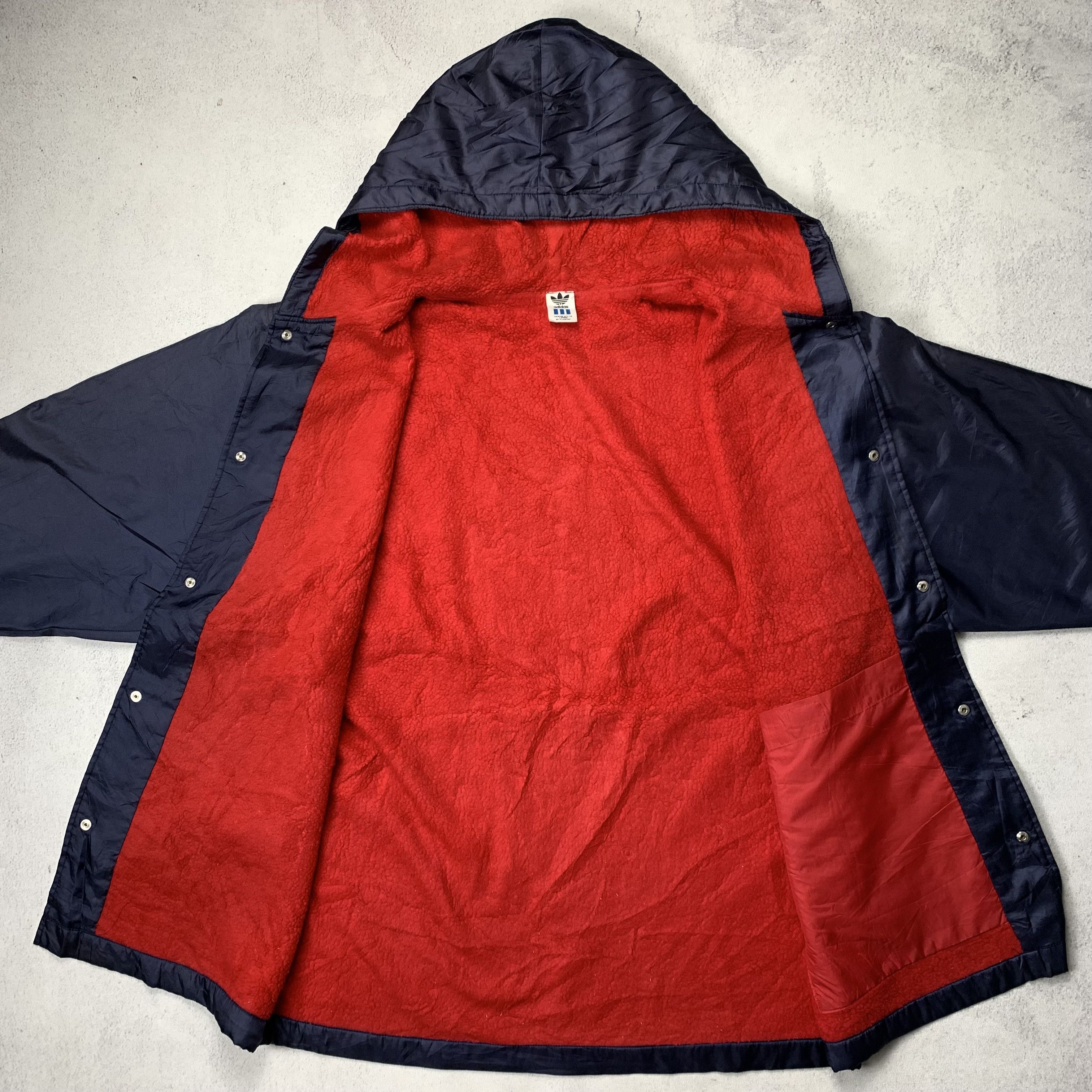 Adidas Vintage Adidas Big Logo Coat Jacket Size US M / EU 48-50 / 2 - 5 Thumbnail