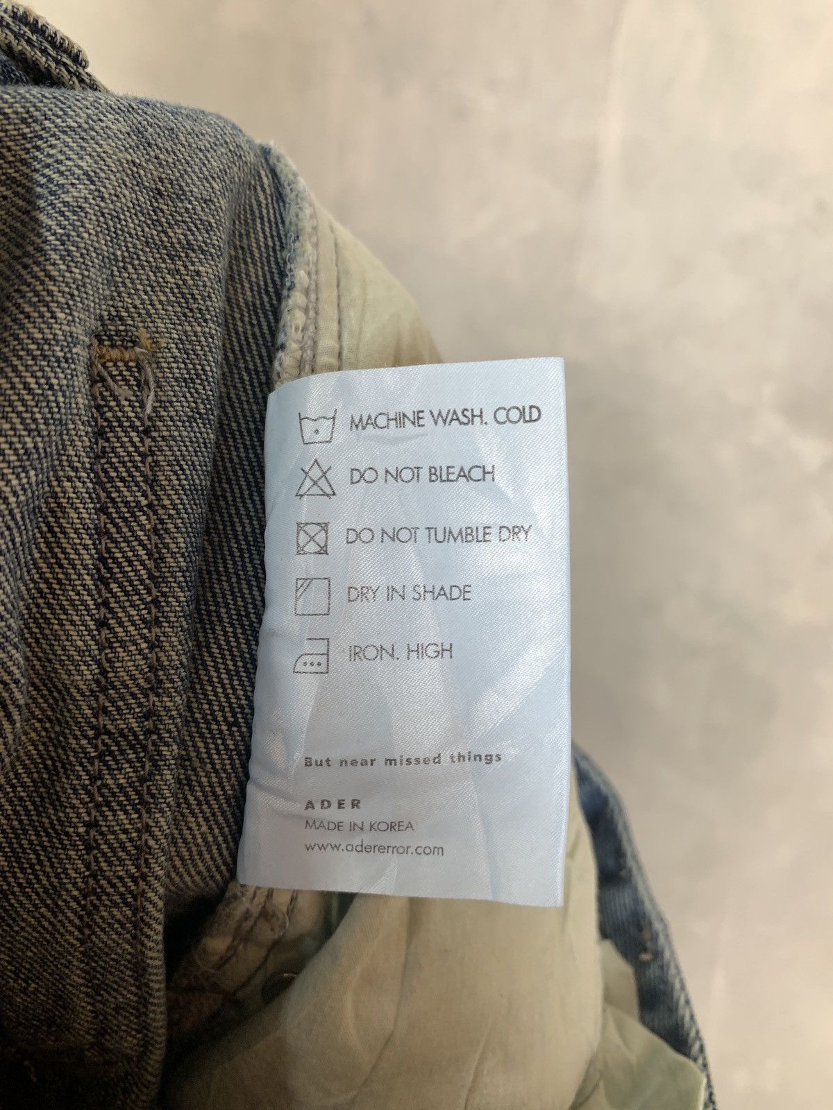 Ader Error SS20 Ader Error Rivet Label Denim Pants Size 26" / US 2 / IT 38 - 13 Thumbnail