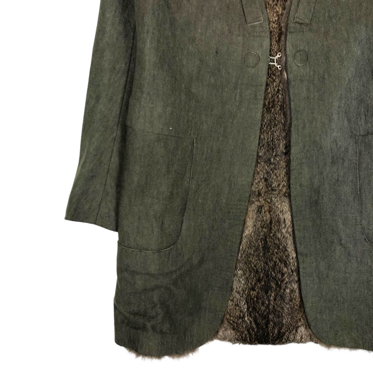Undercover 🔥RARE UNDERCOVER RABBIT FUR COATS RUNWAY COLLECTIONS Size XS / US 0-2 / IT 36-38 - 7 Thumbnail
