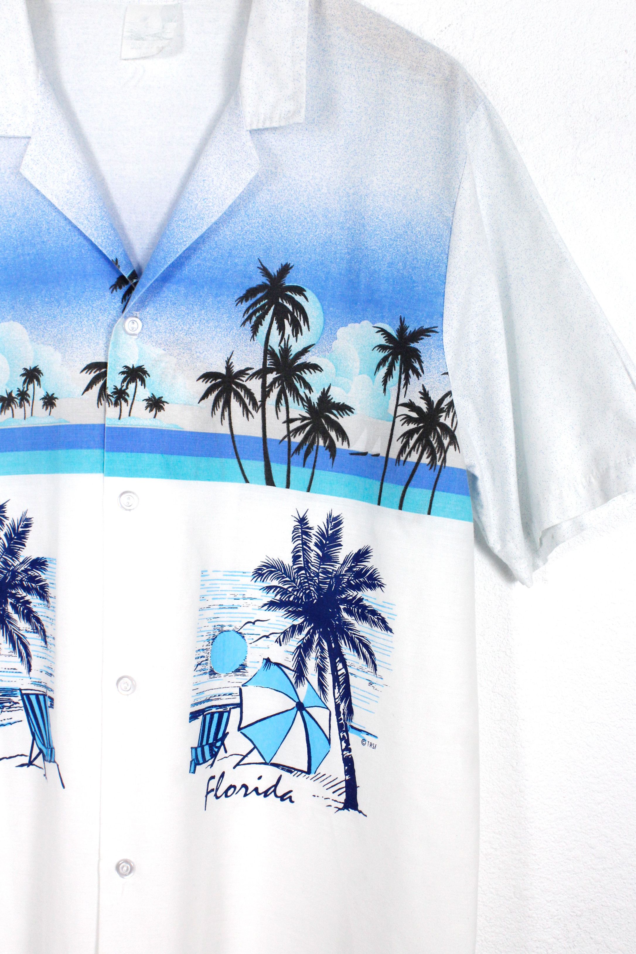 Vintage Vintage Florida Graphic Retro Hawaiian Shirt Made in USA Size US L / EU 52-54 / 3 - 2 Thumbnail