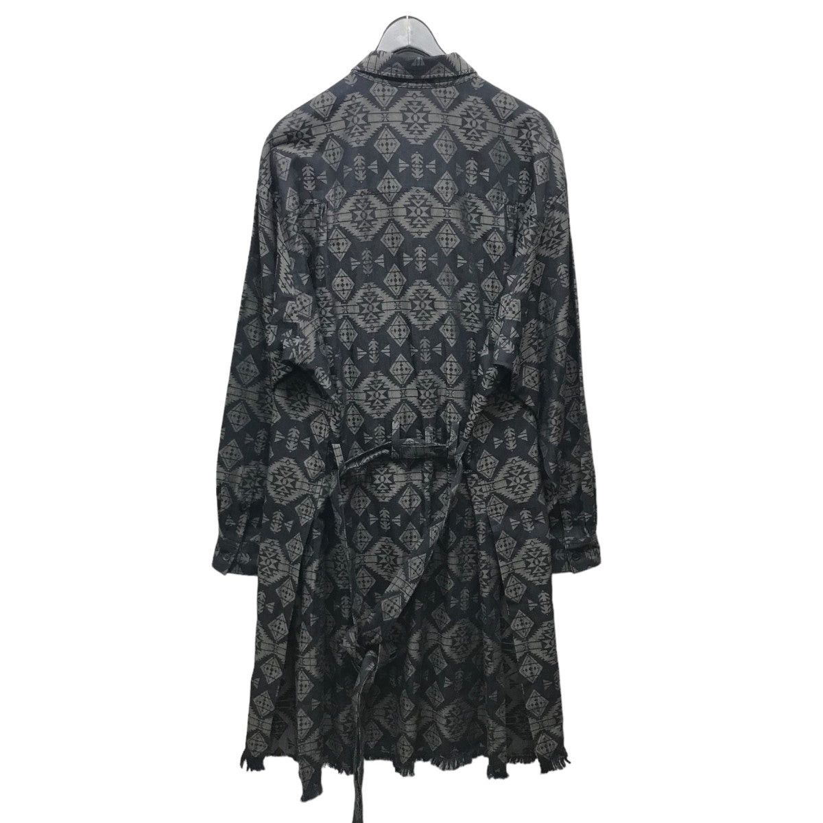 Yohji Yamamoto YYPH Left double pattern gown coat HJ-B66-015 Size US L / EU 52-54 / 3 - 2 Thumbnail