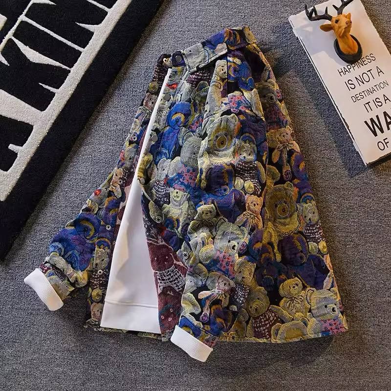 Japanese Brand × Vintage teddy bear jacket Size US XL / EU 56 / 4 - 2 Thumbnail
