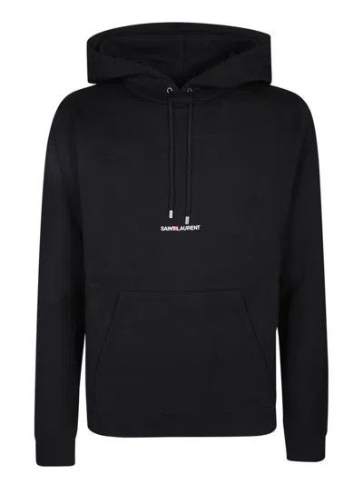 Saint Laurent Paris o1tp1o0125 Gauche Hodie in Black Size US M / EU 48-50 / 2 - 1 Thumbnail