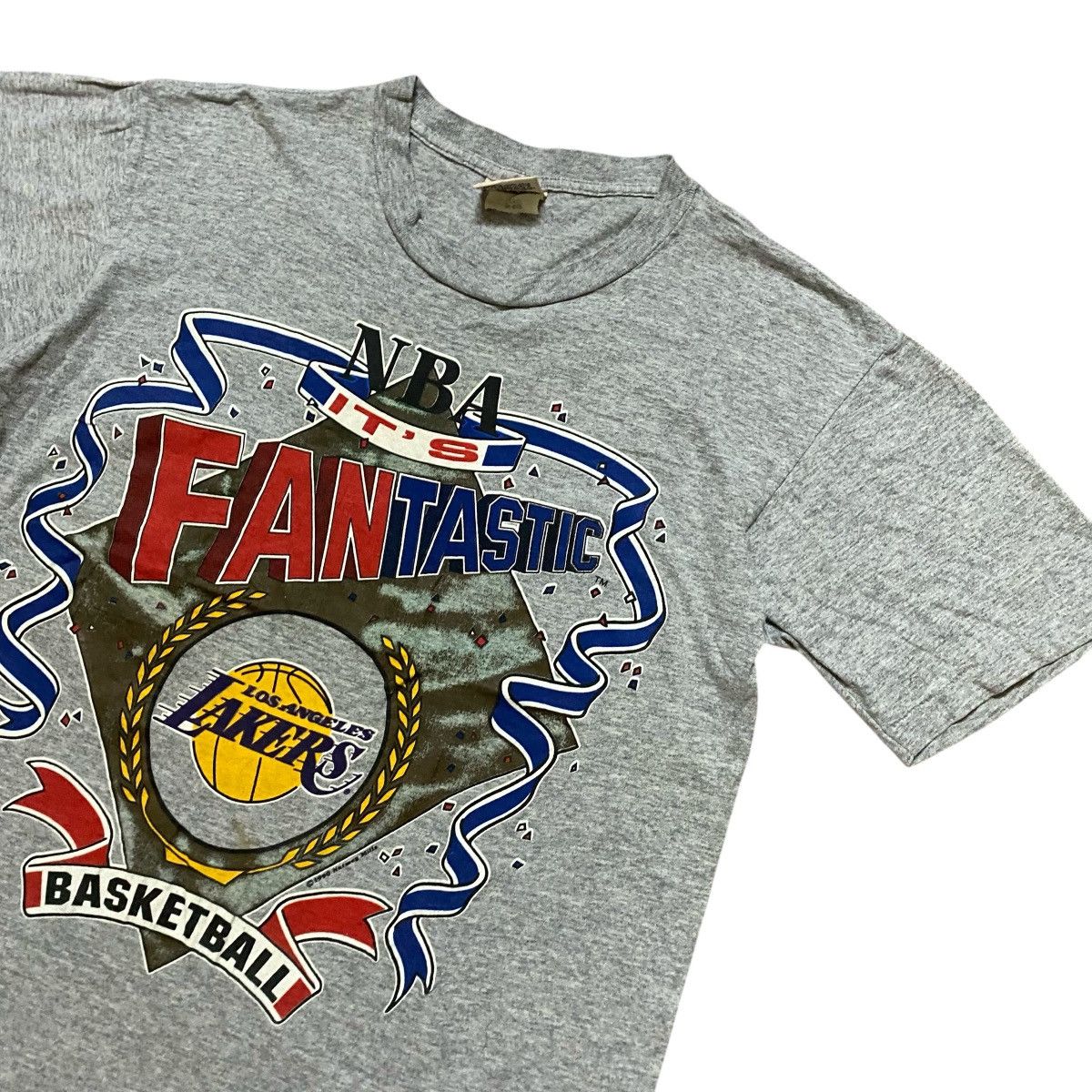 NBA × Vintage Vintage 90s NBA LA Lakers Tee Size US L / EU 52-54 / 3 - 2 Thumbnail