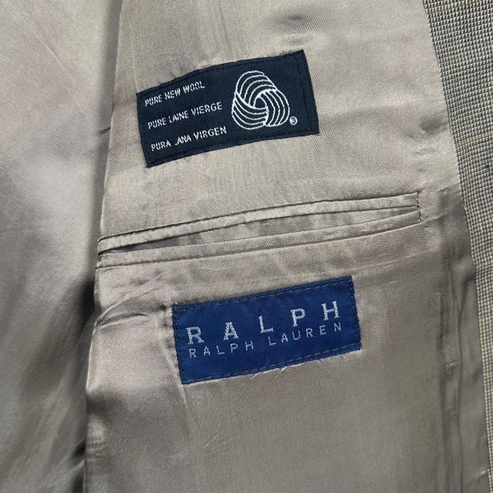 Ralph Lauren Ralph Lauren Blazer Mens 48R Grey 2-Button Sport Coat Size 48R - 7 Thumbnail
