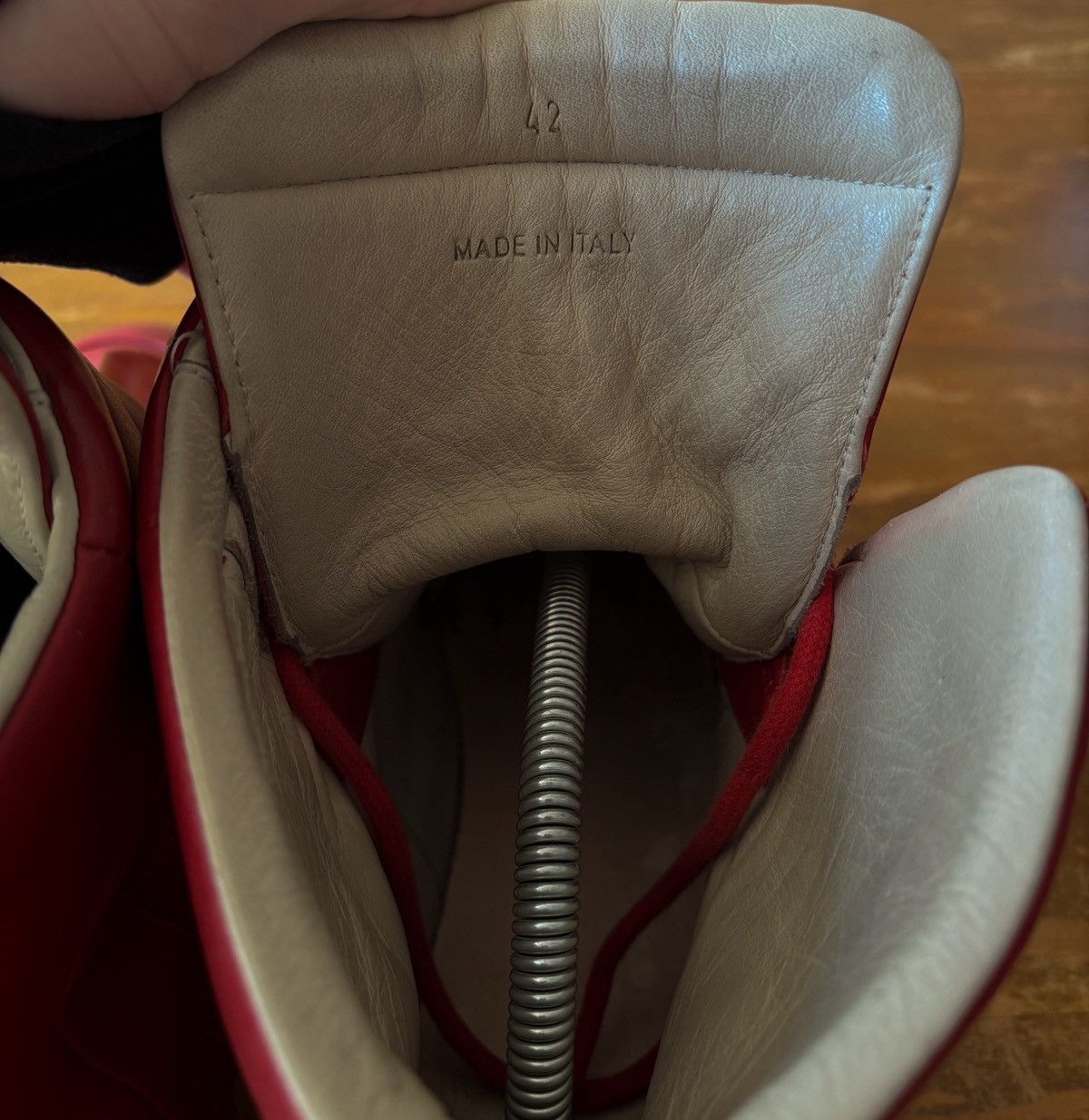 Maison Margiela Maison Margiela Futures in red Size US 9 / EU 42 - 6 Thumbnail