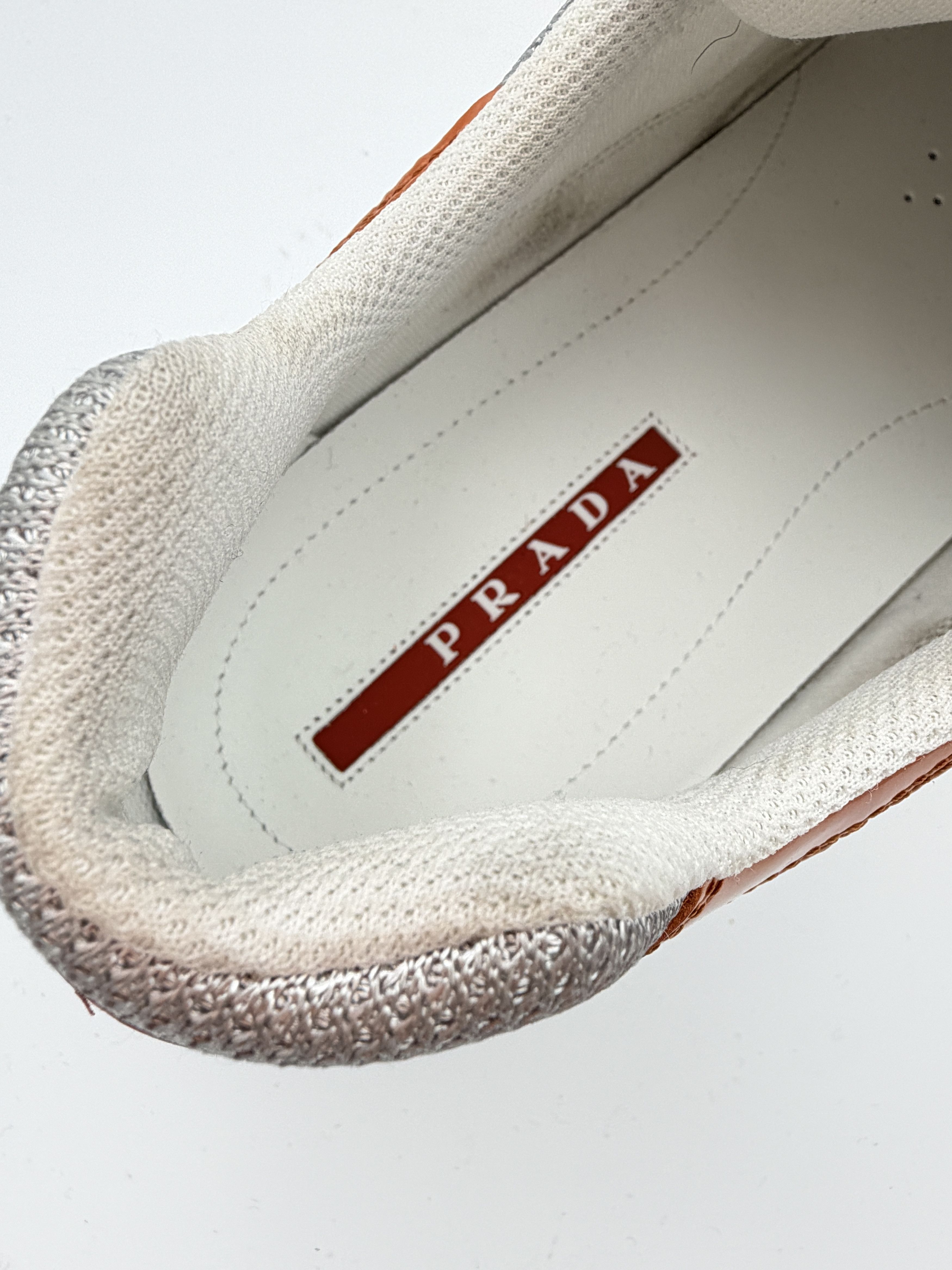 Prada Prada America's Cup Orange Silver Prada 13 Size US 14 / EU 47 - 9 Thumbnail