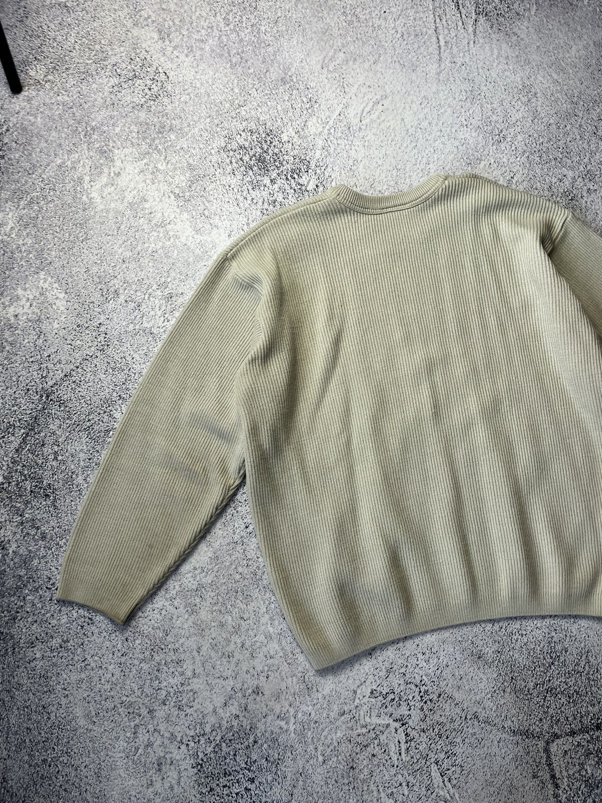 Lacoste Rare Vintage Lacoste Distressed Wool Knitted Sweater Y2K Size US M / EU 48-50 / 2 - 18 Thumbnail
