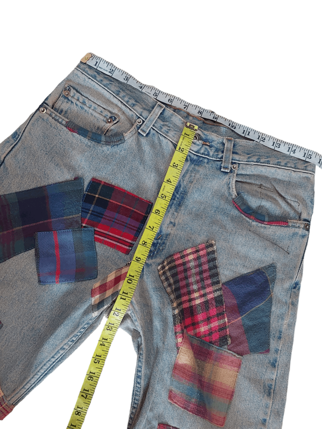 Levi's Vintage Clothing Levis Custom patchwork Size 31 Size US 31 - 7 Thumbnail