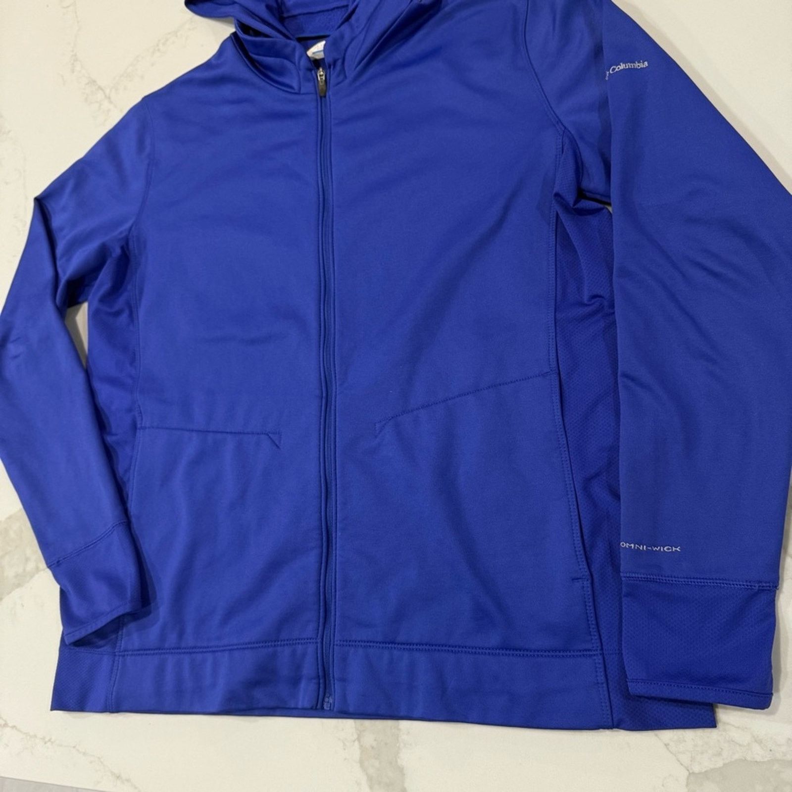 Columbia Columbia Omni-Wick Lightweight FullZip Hooded Jacket Mens XL Size US XL / EU 56 / 4 - 2 Thumbnail