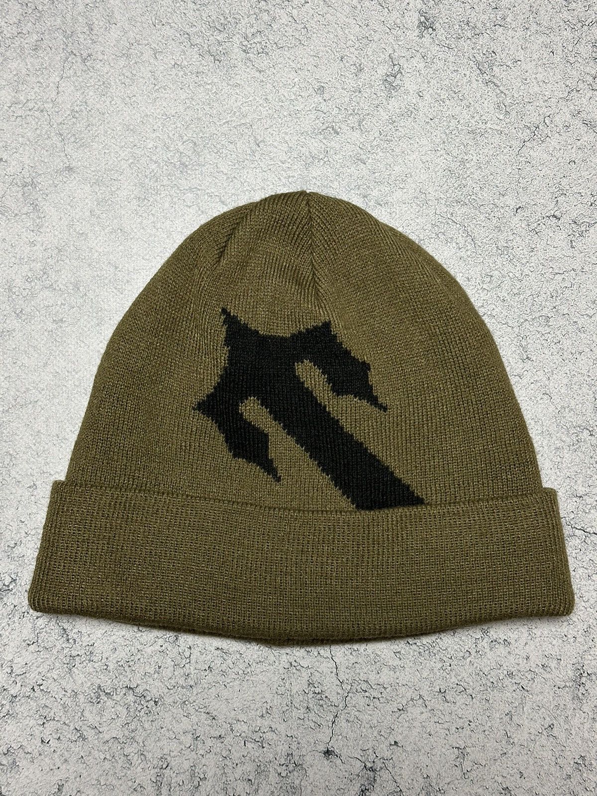 Trapstar London Trapstar London Olive Beanie Hat Size ONE SIZE - 3 Thumbnail