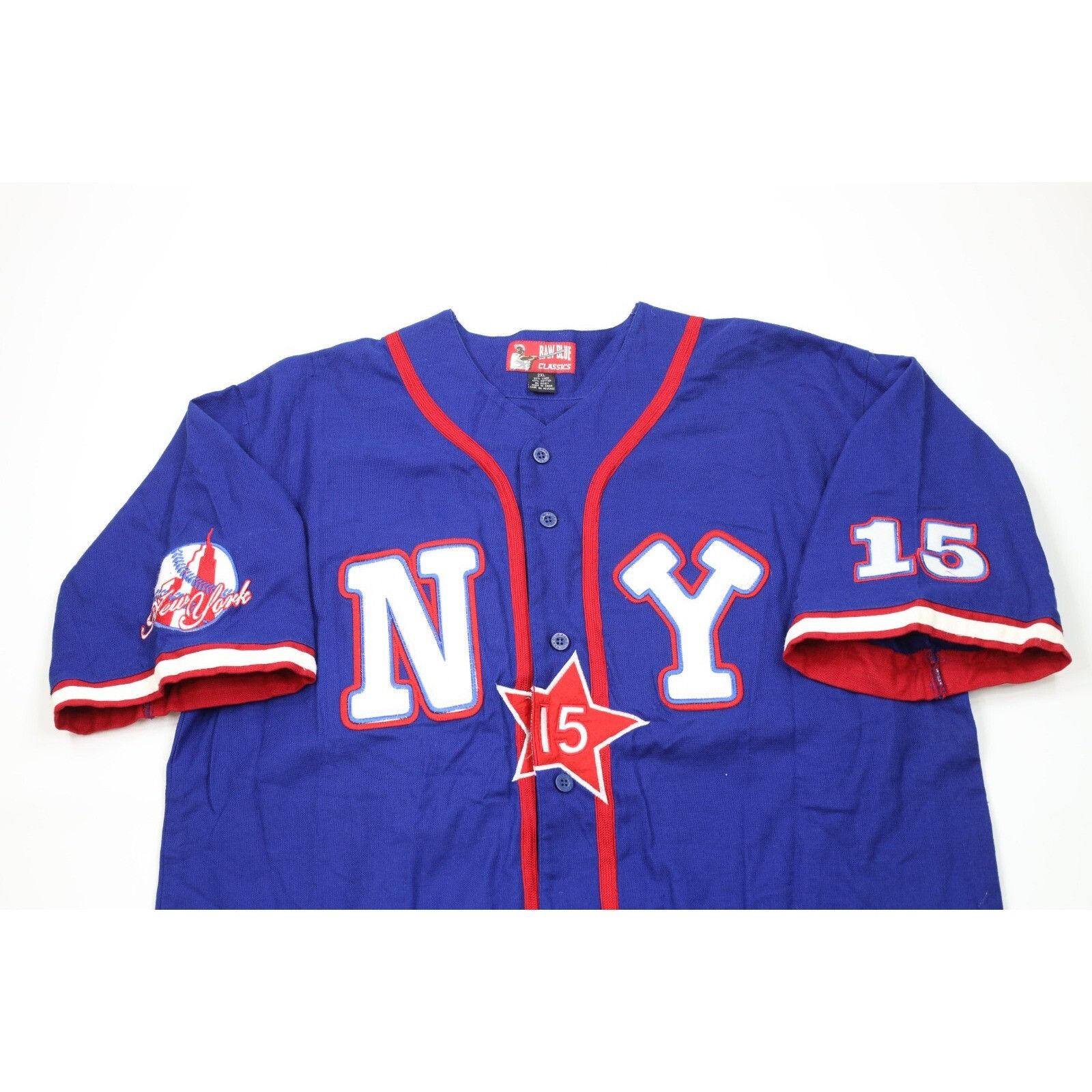 Vintage Vintage 90s Negro League New York Baseball Jersey Set Size US XXL / EU 58 / 5 - 3 Thumbnail