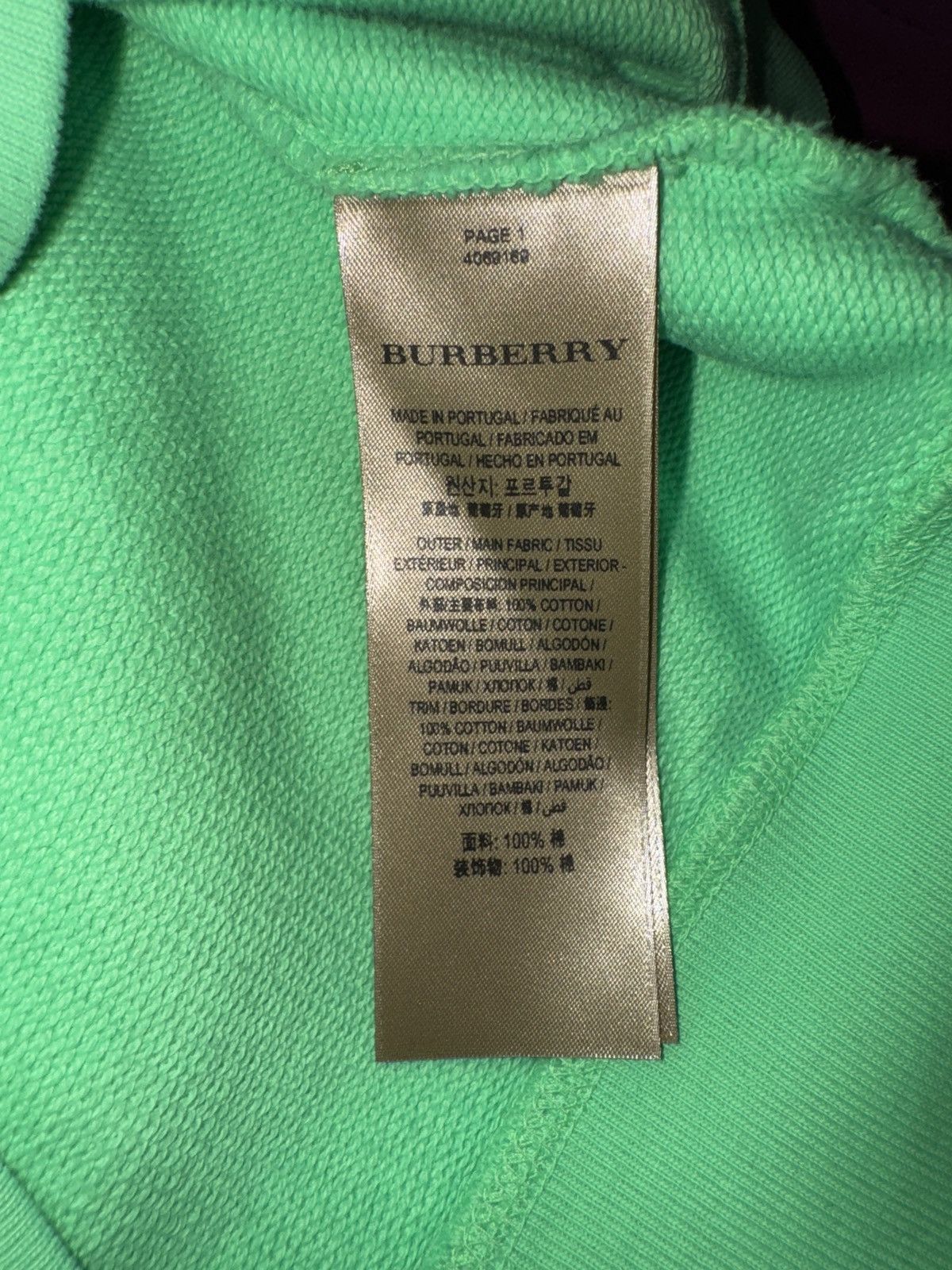 Burberry Burberry Crew Neck Size US M / EU 48-50 / 2 - 7 Thumbnail
