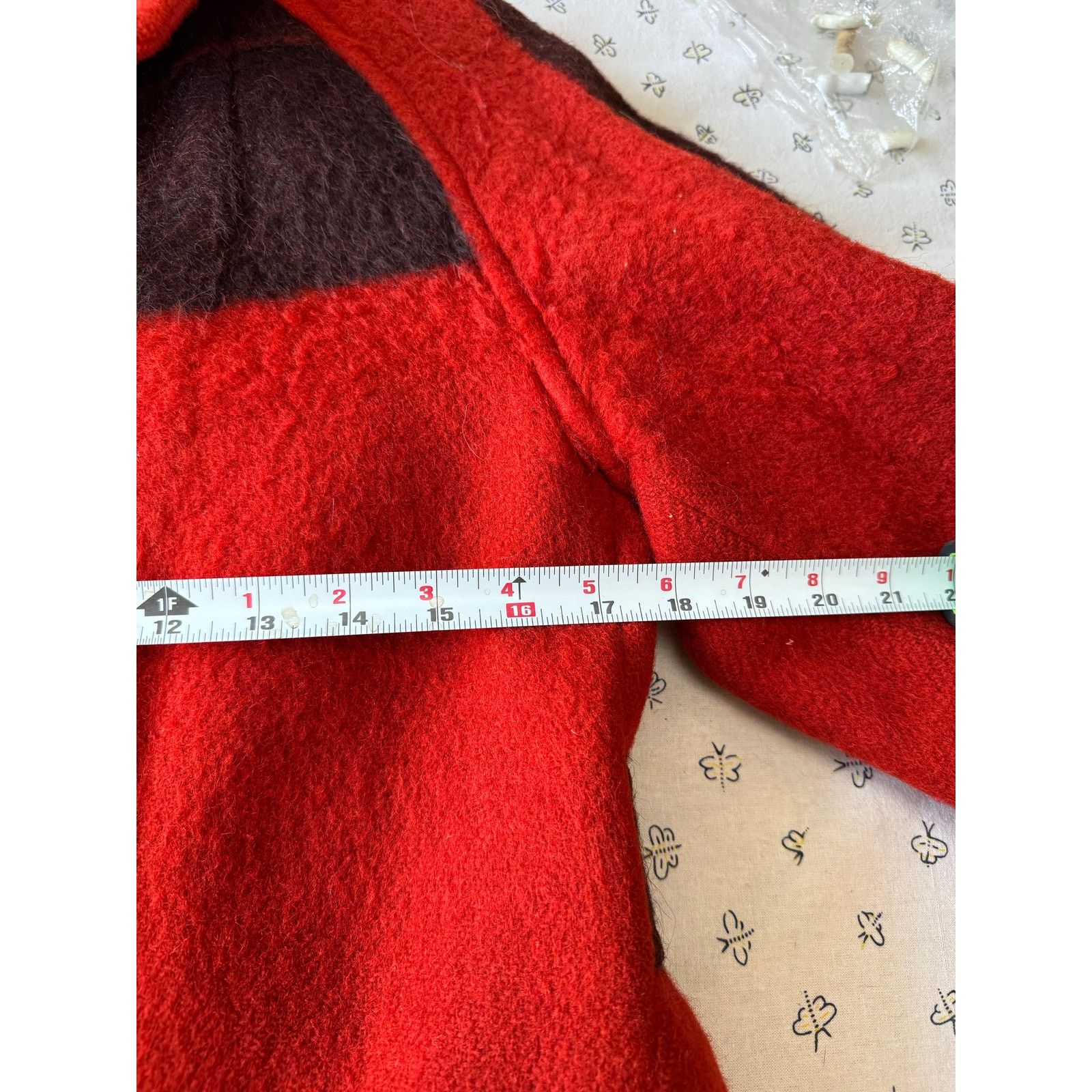 Hudsons Bay Vintage 1940s Hudson's Bay point blanket wool jacket S/XS Size US XS / EU 42 / 0 - 15 Thumbnail