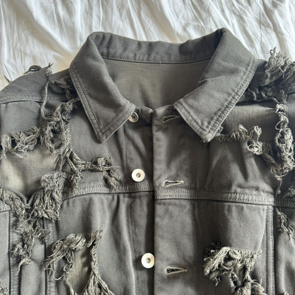 Rick Owens Rick Owens - DRKSHDW - Jumbo Work Jacket Size US S / EU 44-46 / 1 - 4 Thumbnail
