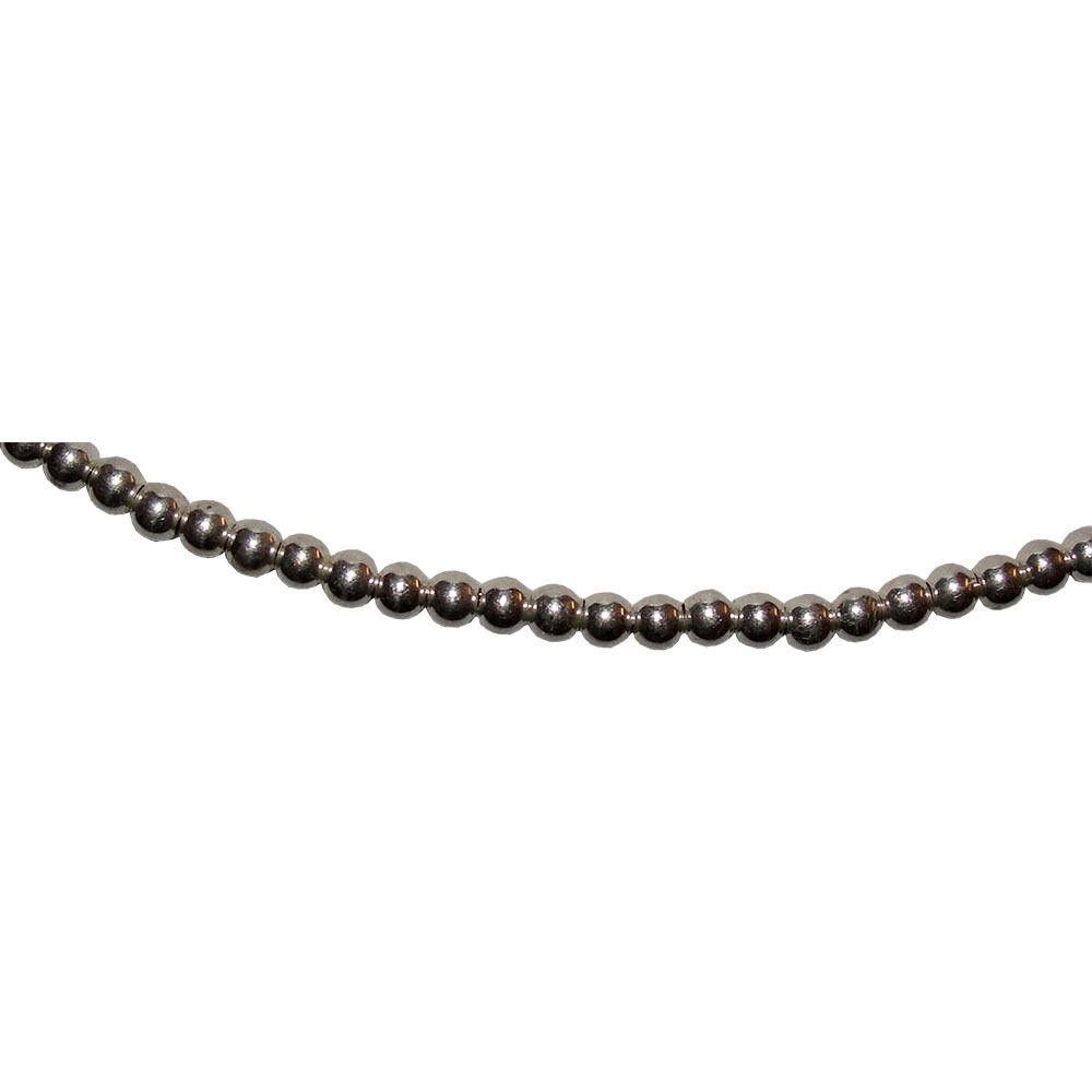 Designer Sterling Silver Bead Ball Necklace Size ONE SIZE - 2 Thumbnail