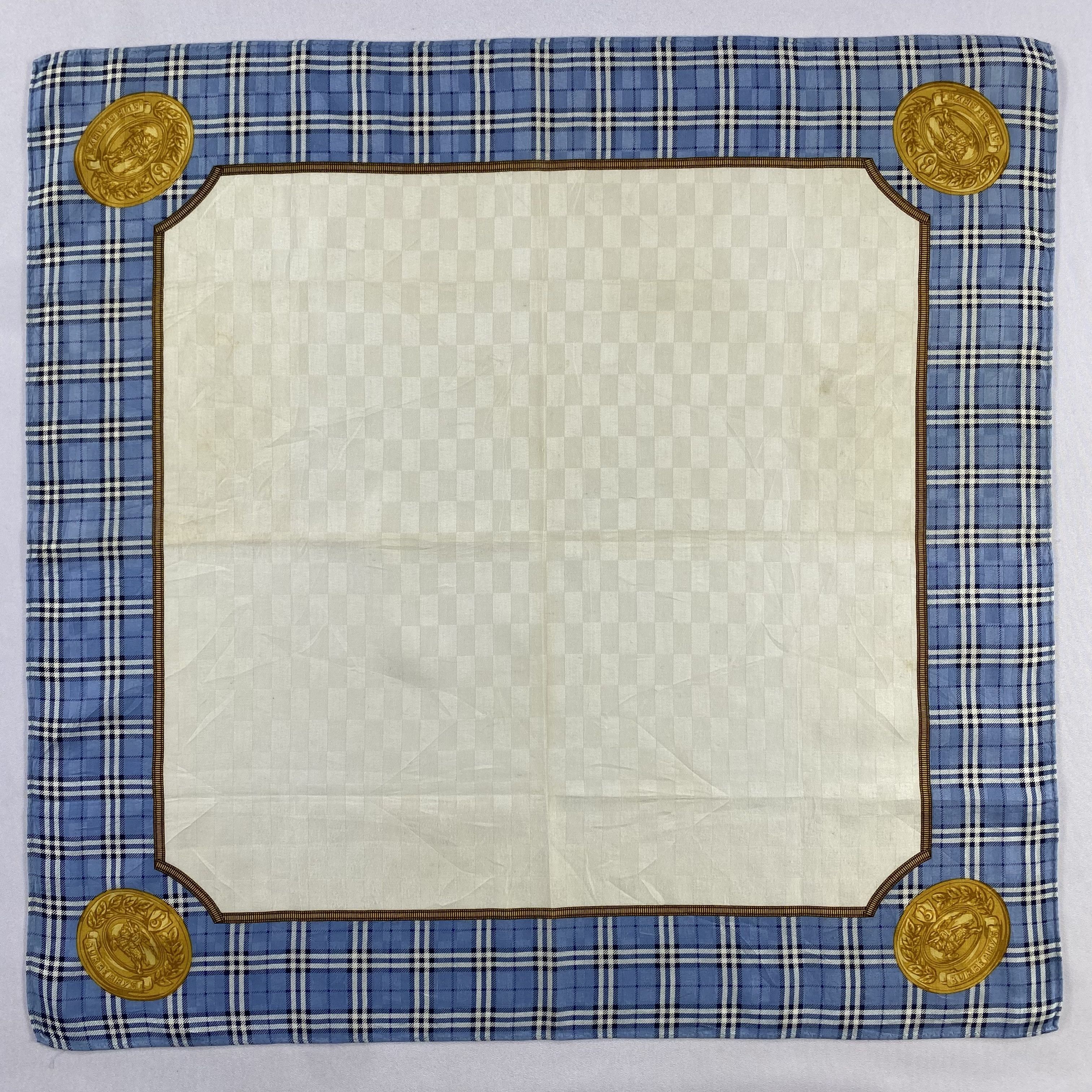 Burberry × Vintage Burberry Handkerchief / Neckerchief / Bandana-P1745 Size ONE SIZE - 1 Thumbnail