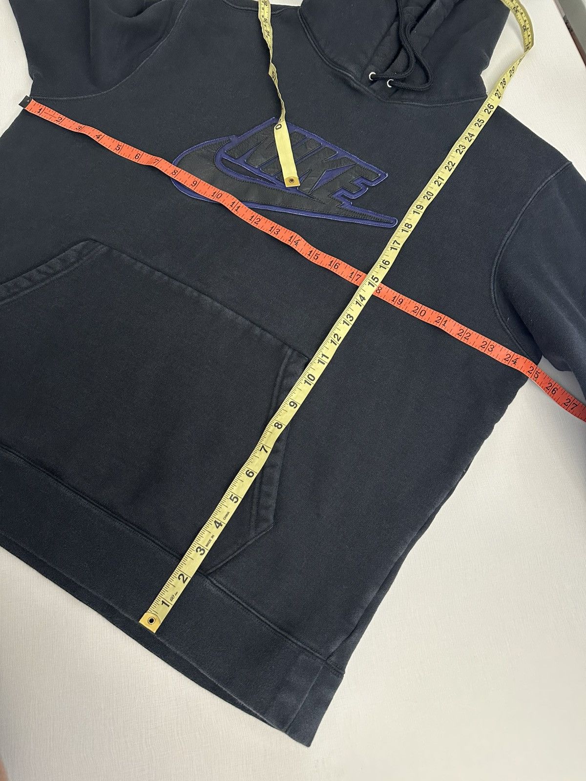 Nike × Supreme Supreme x Nike FA19 Leather Applique Heavyweight Hoodie XL Size US XL / EU 56 / 4 - 7 Thumbnail