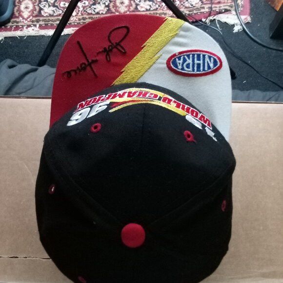 Vintage DS Vintage John Force World Champion 1996 Snap Back Hat Size ONE SIZE - 5 Thumbnail