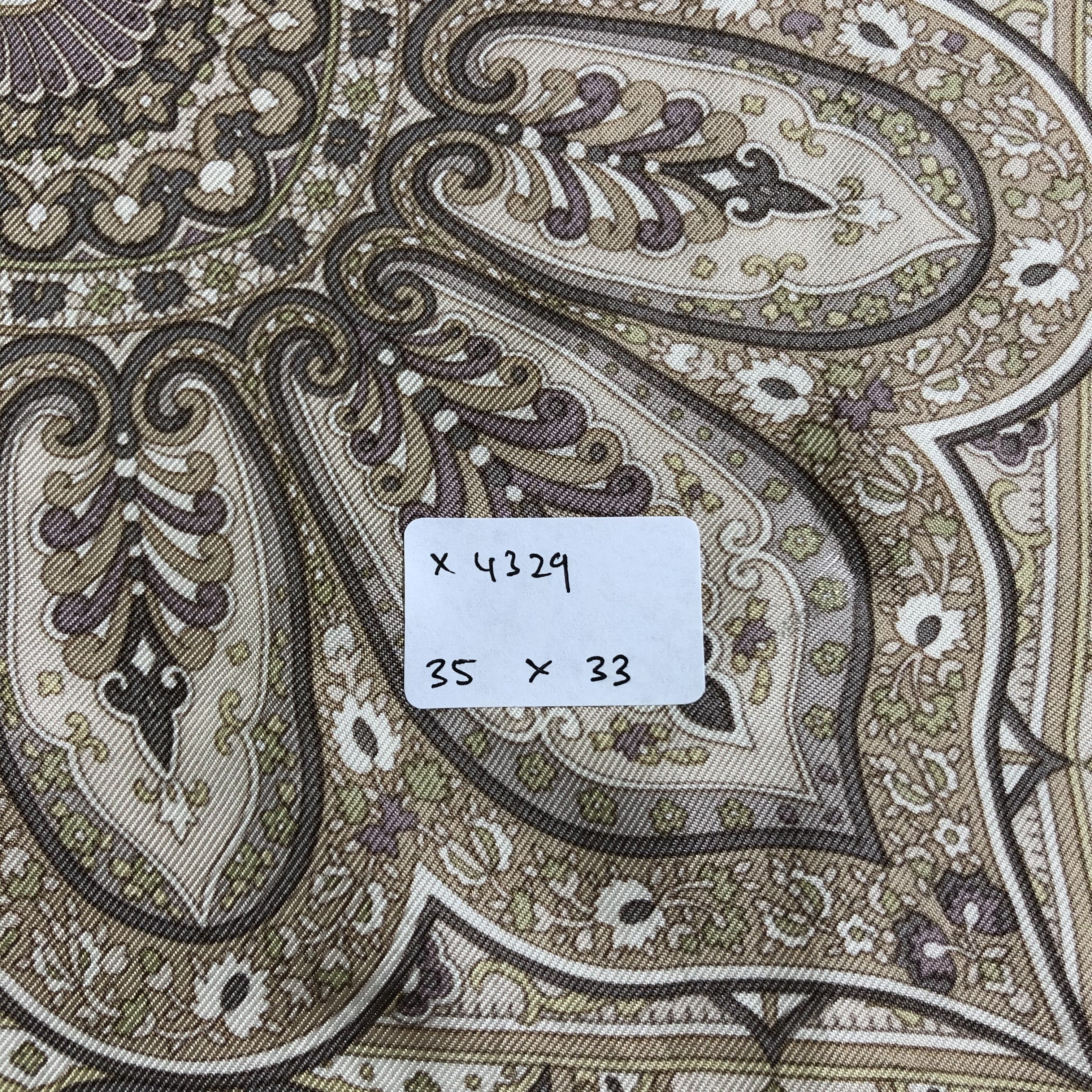 Vintage Vintage Topkapi Silk Scarf Size ONE SIZE - 7 Thumbnail